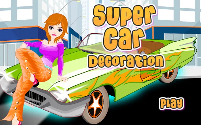 Girls Game-Decorating Car | Indus Appstore | Screenshot