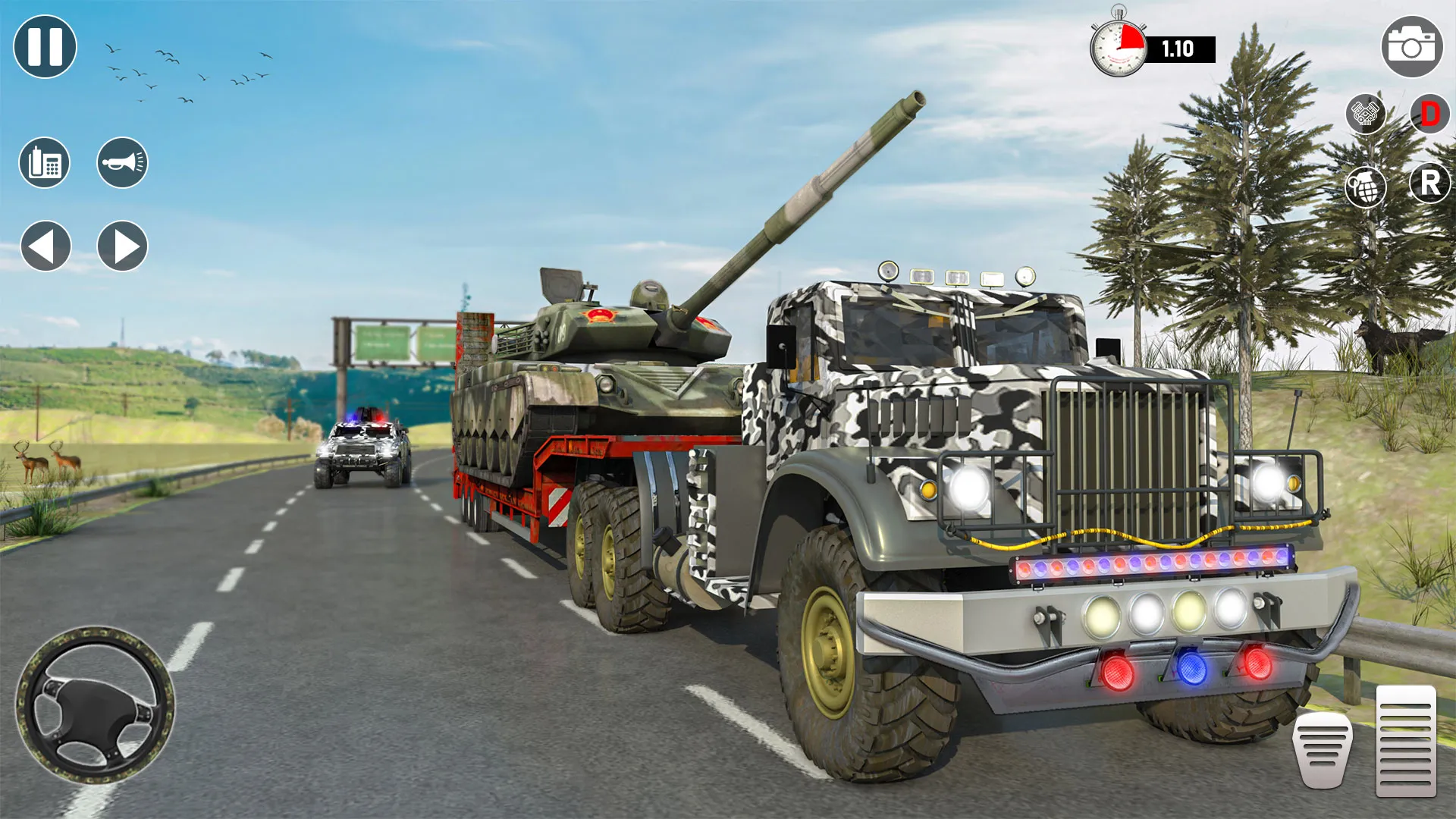 Army Passenger Jeep Driving 3D | Indus Appstore | Screenshot