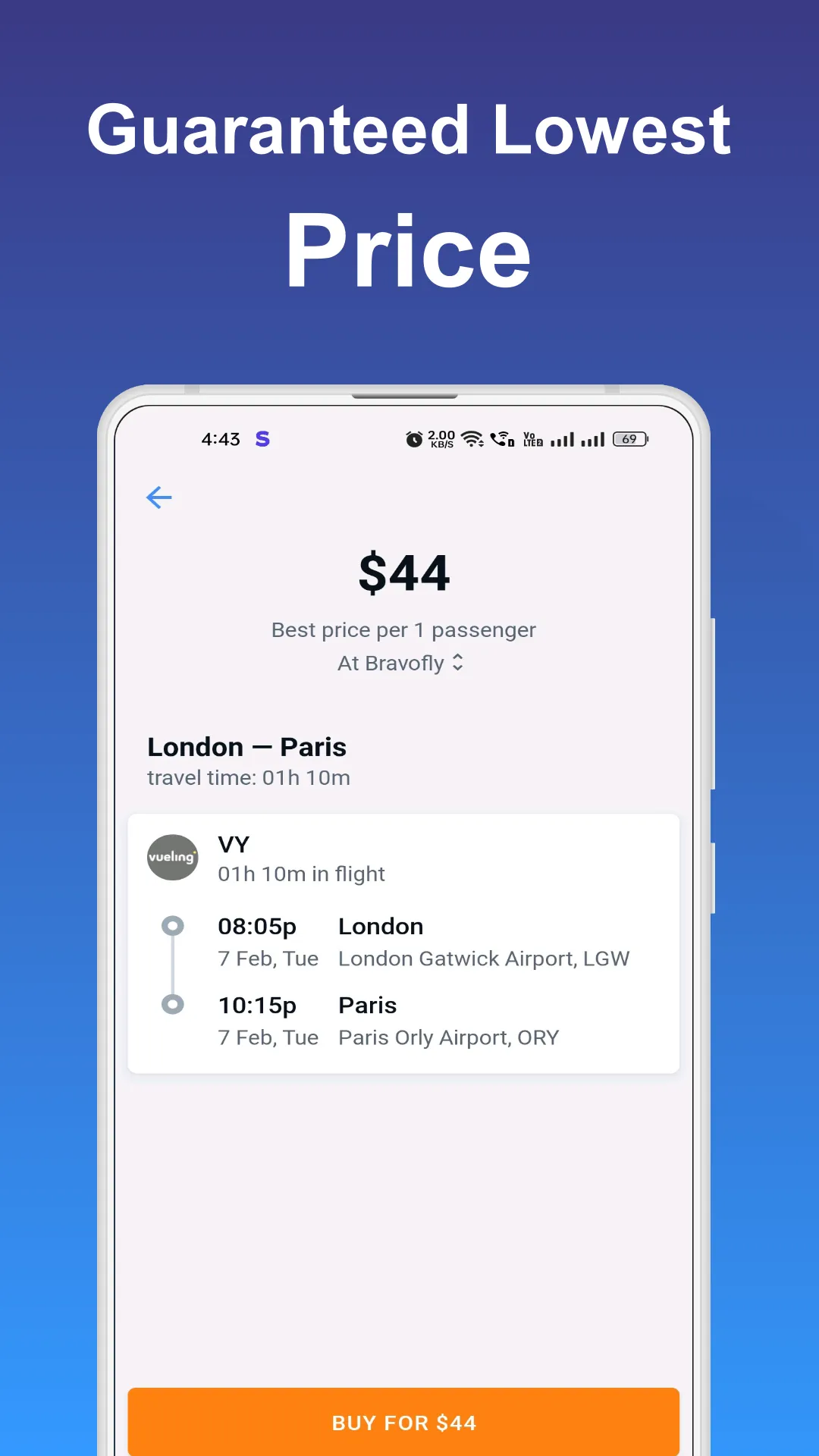 FareCompare - Cheap Flights | Indus Appstore | Screenshot