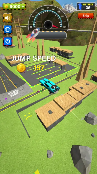 Extreme Ramp Car Jumping | Indus Appstore | Screenshot