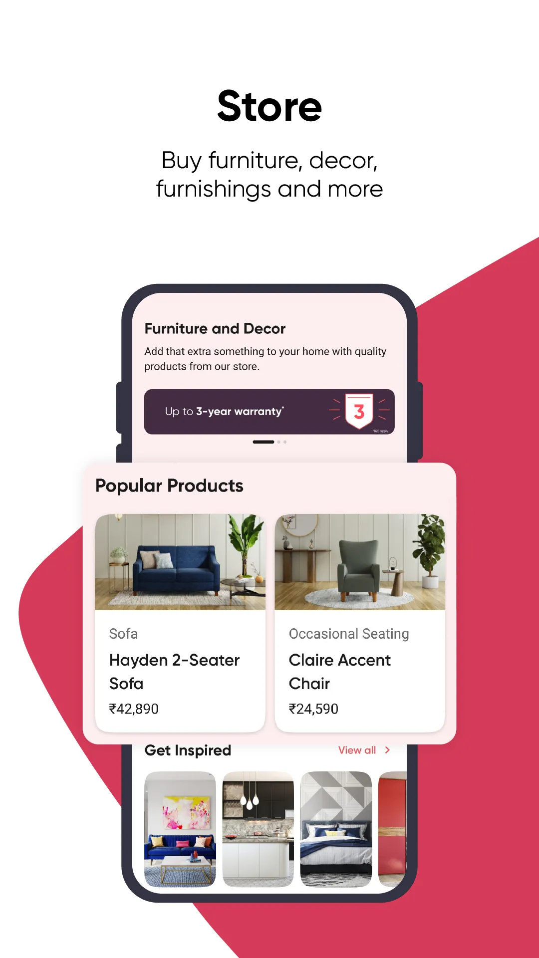 Livspace - For everything home | Indus Appstore | Screenshot