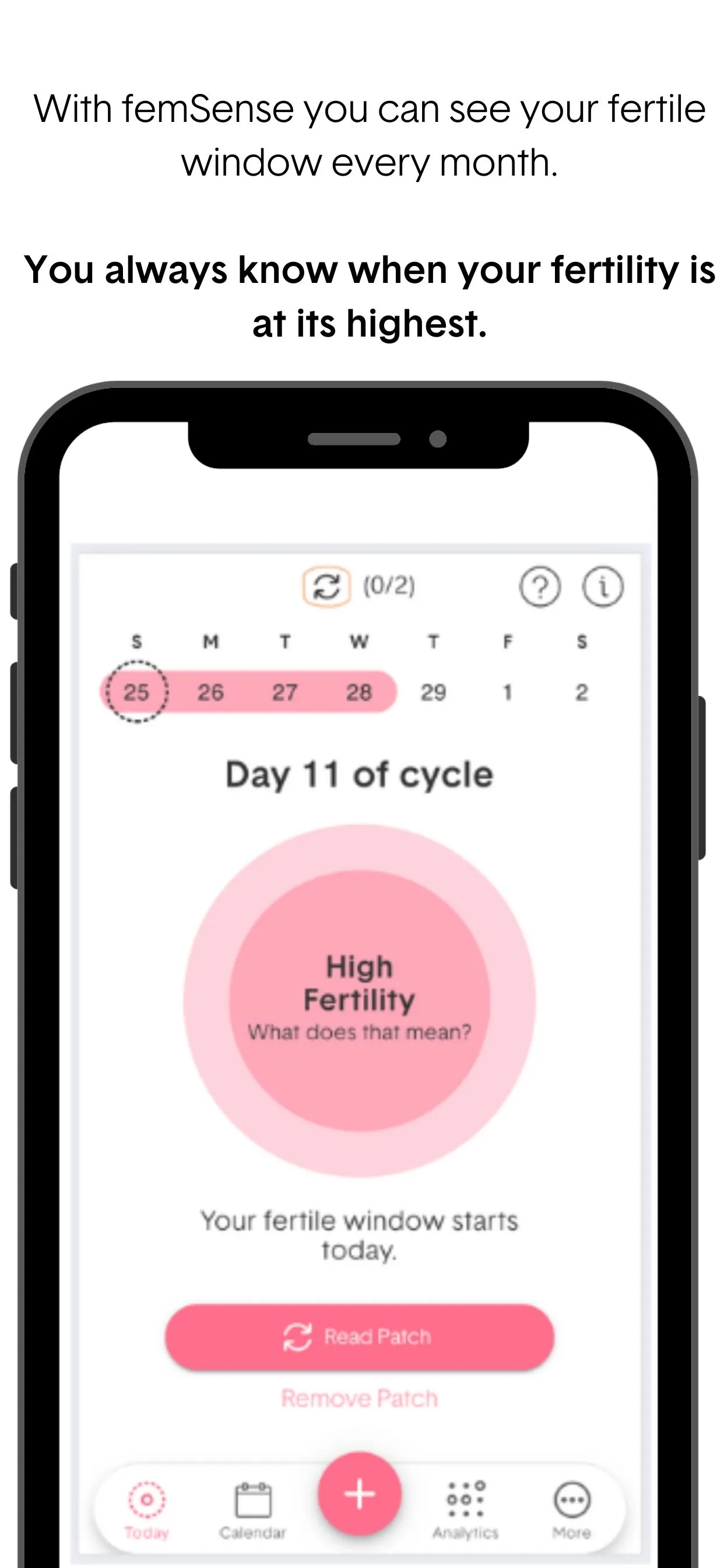 femSense fertility | Indus Appstore | Screenshot