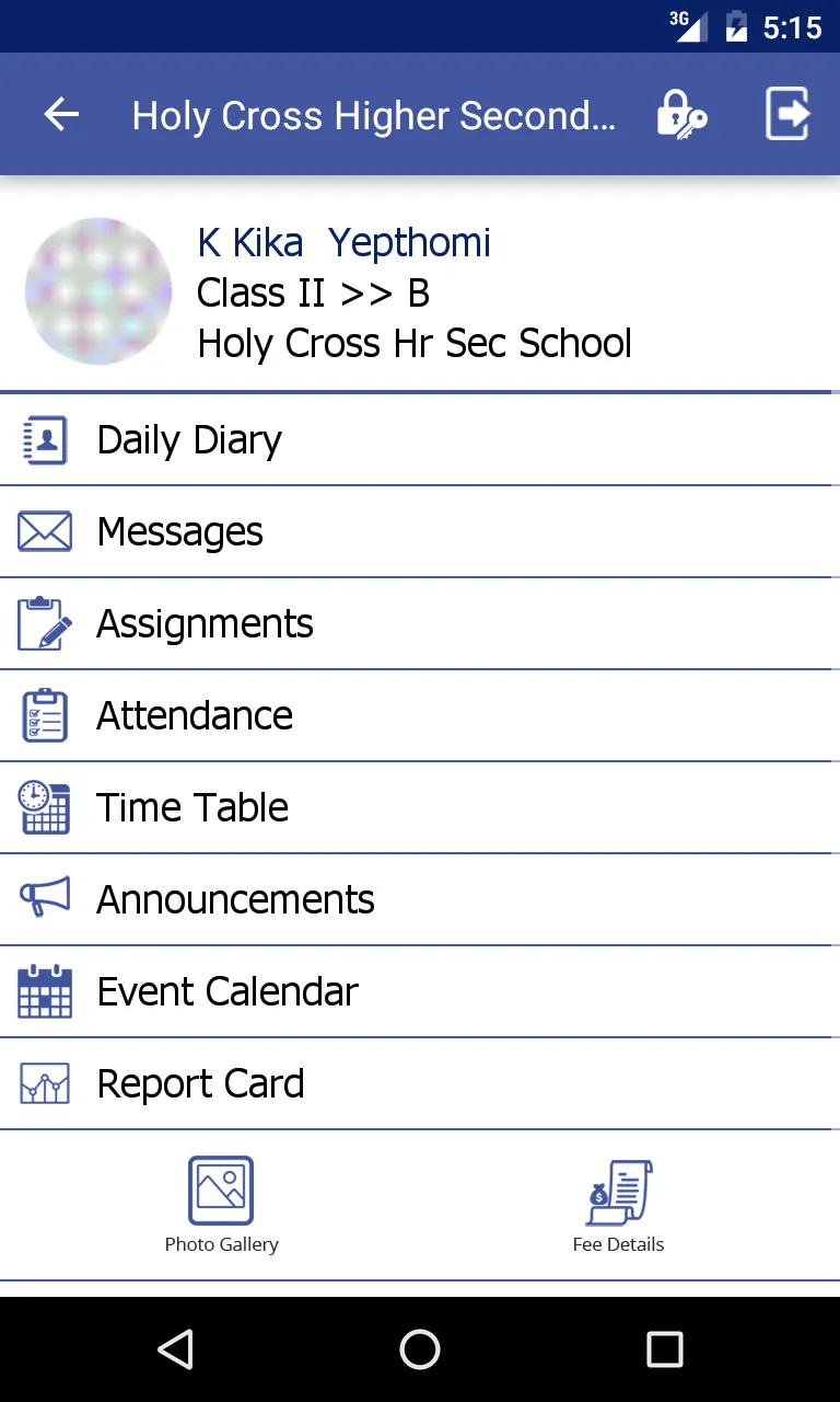 Holy Cross Parent Portal | Indus Appstore | Screenshot