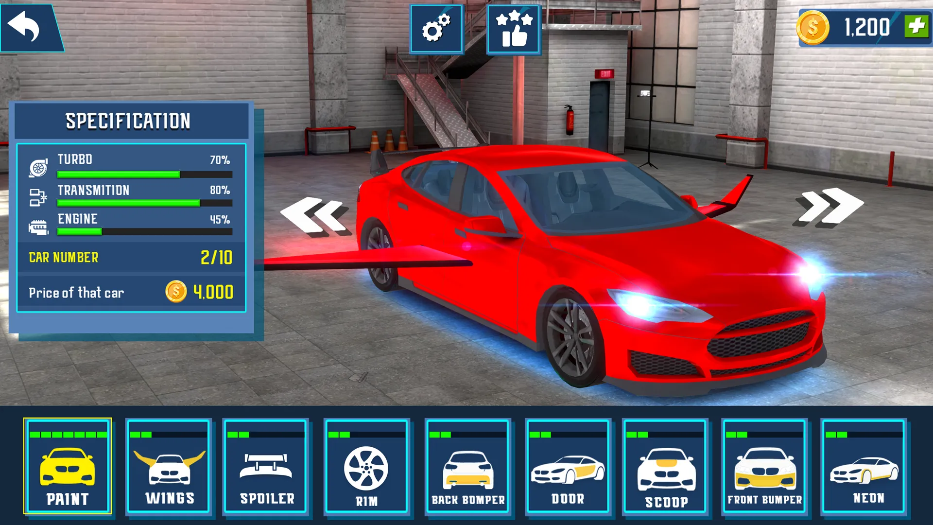 Car Flying Driving Simulator | Indus Appstore | Screenshot
