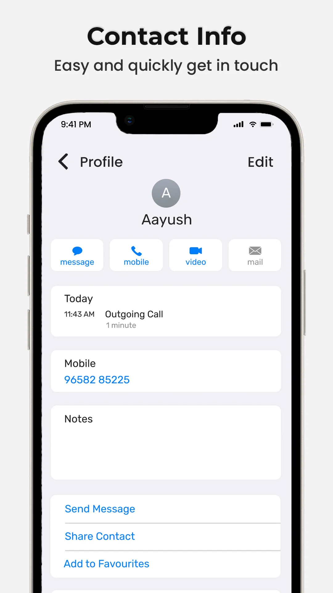 Contacts | Indus Appstore | Screenshot