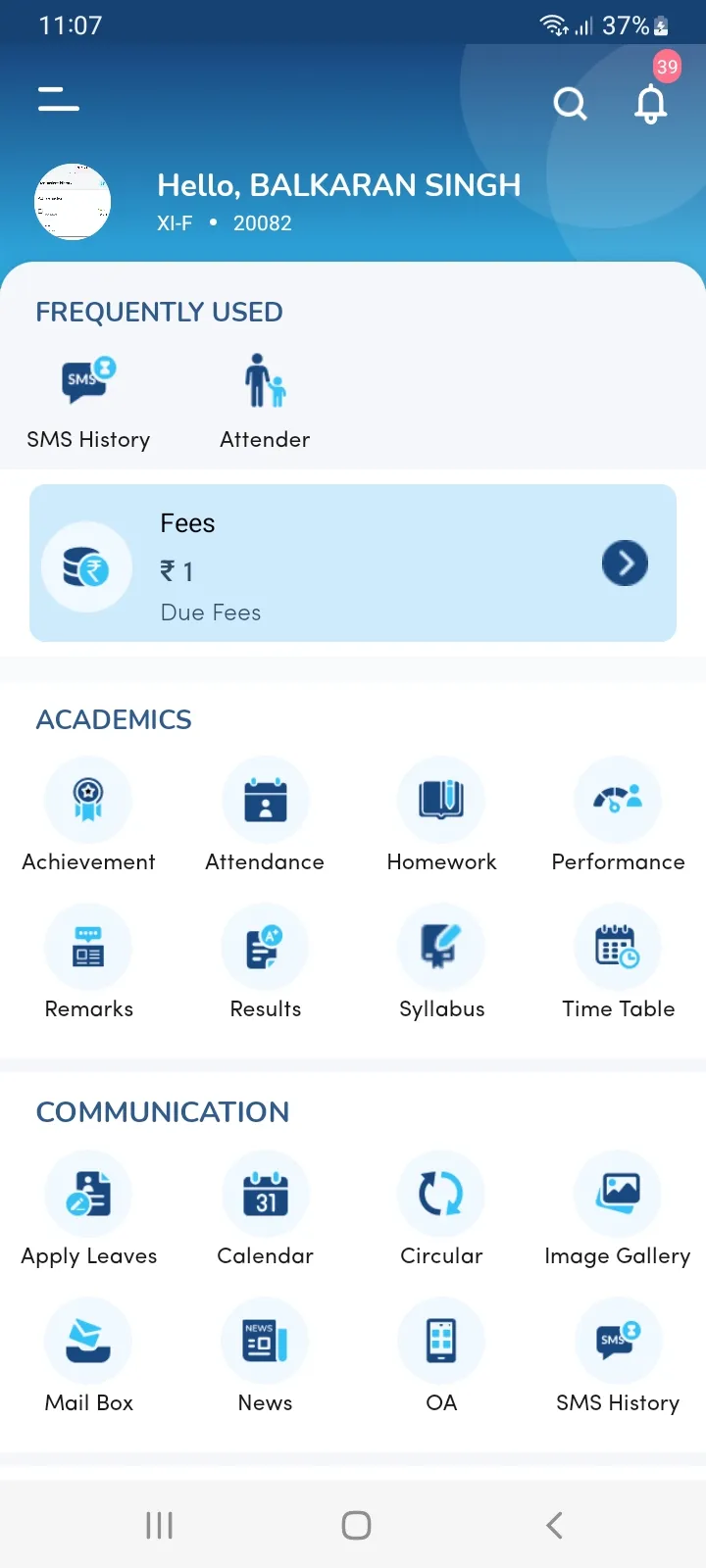 Edunext Parent | Indus Appstore | Screenshot