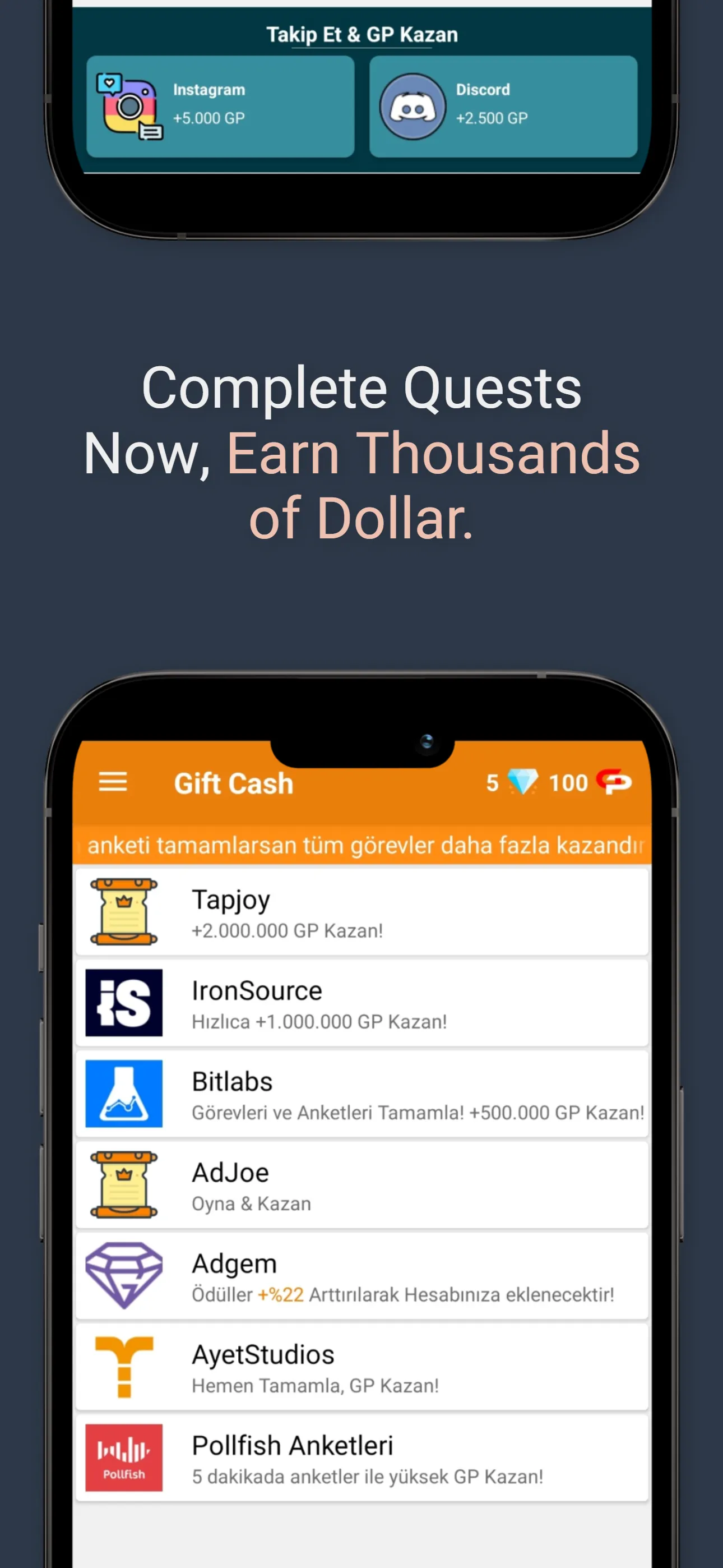 GiftCash - Make Money & Cards | Indus Appstore | Screenshot