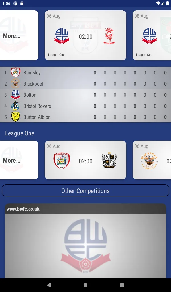 Bolton Wanderers Fan App | Indus Appstore | Screenshot