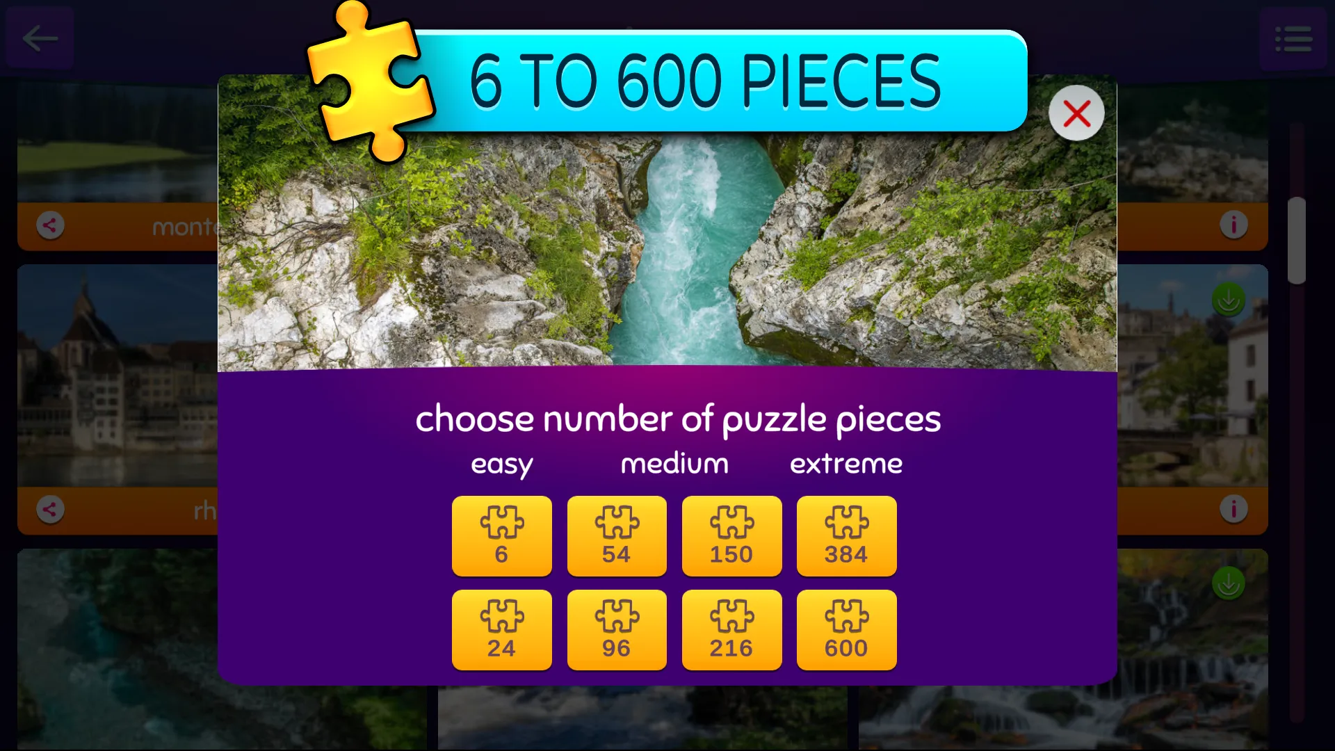 Jigsaw Puzzle Nature | Indus Appstore | Screenshot