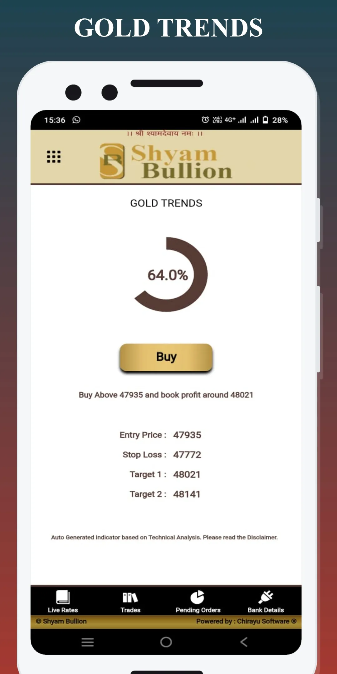 Shyam Bullion | Indus Appstore | Screenshot