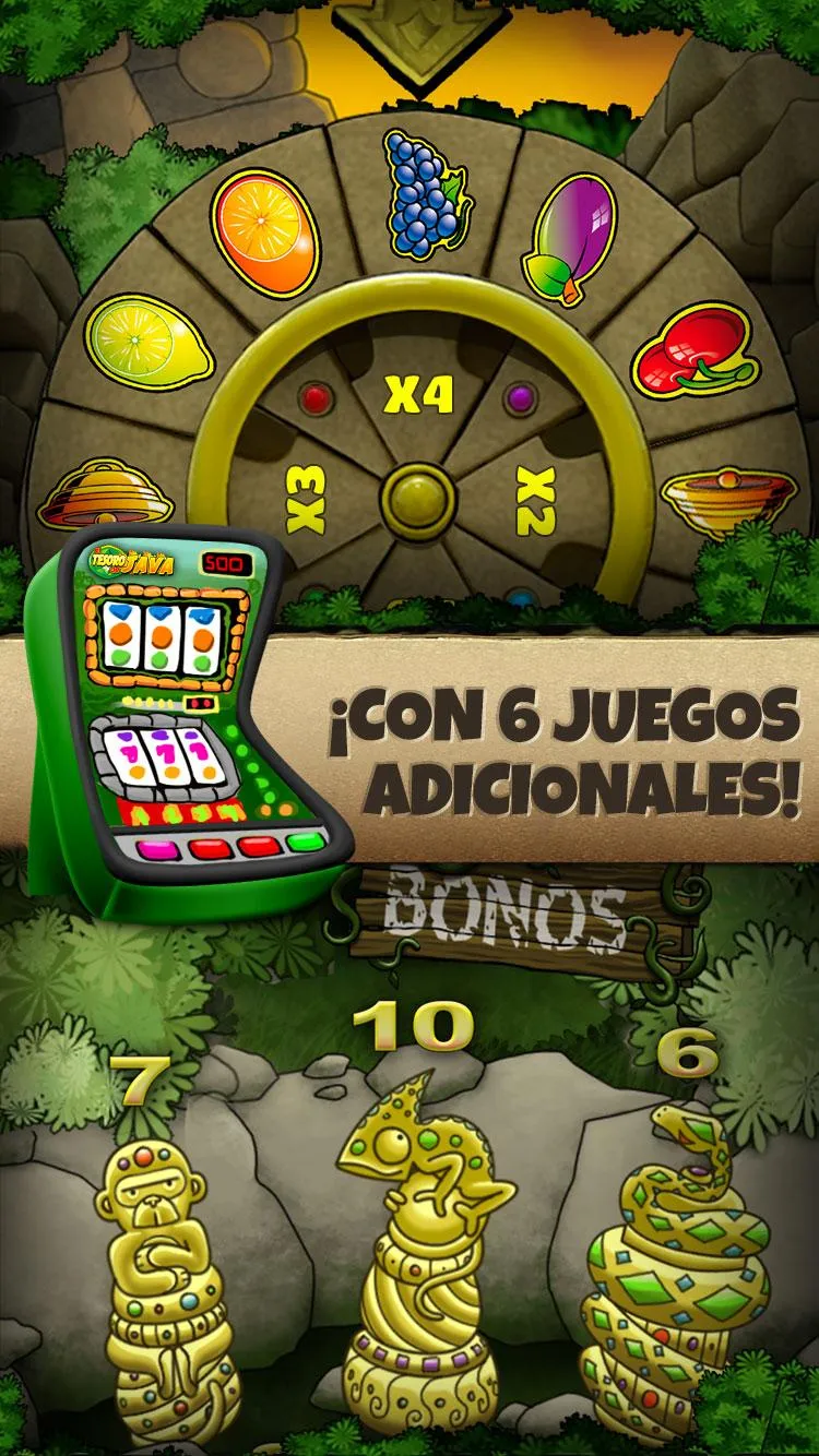 El Tesoro de Java -Tragaperras | Indus Appstore | Screenshot