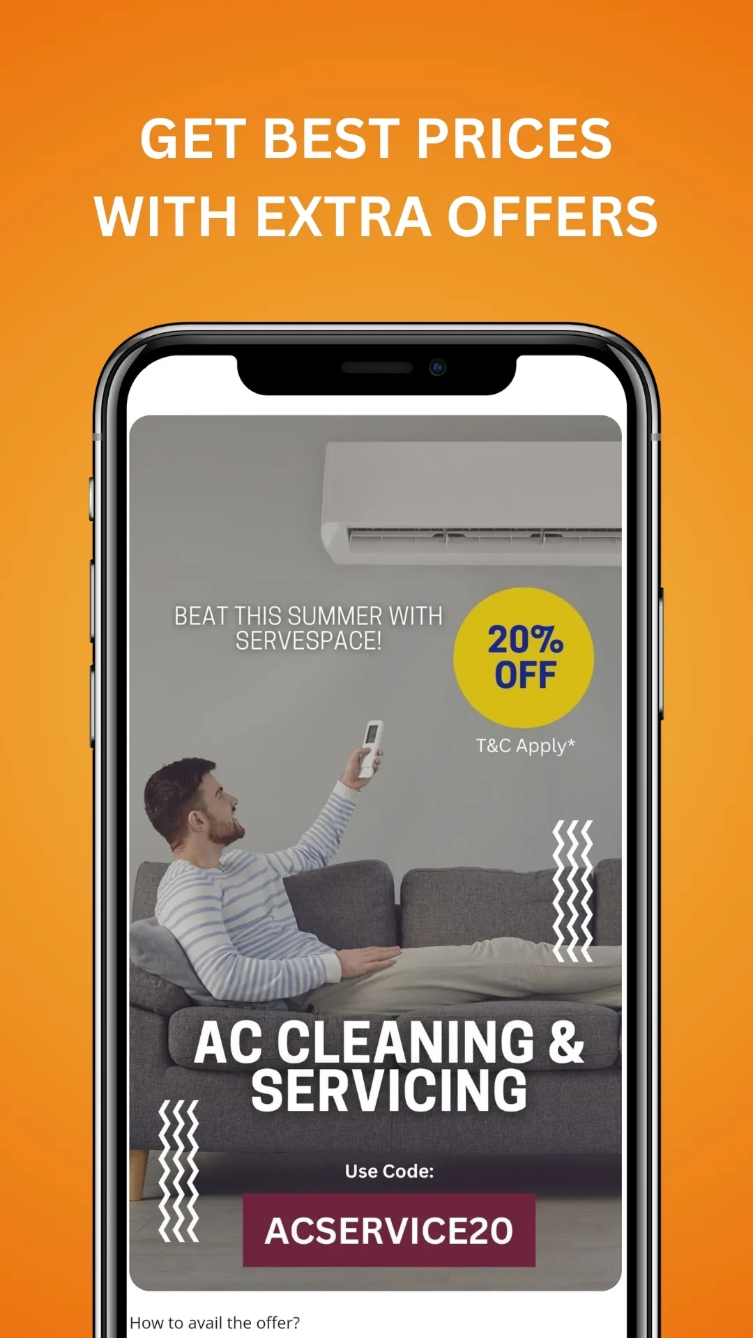 Servespace: Book Home Services | Indus Appstore | Screenshot