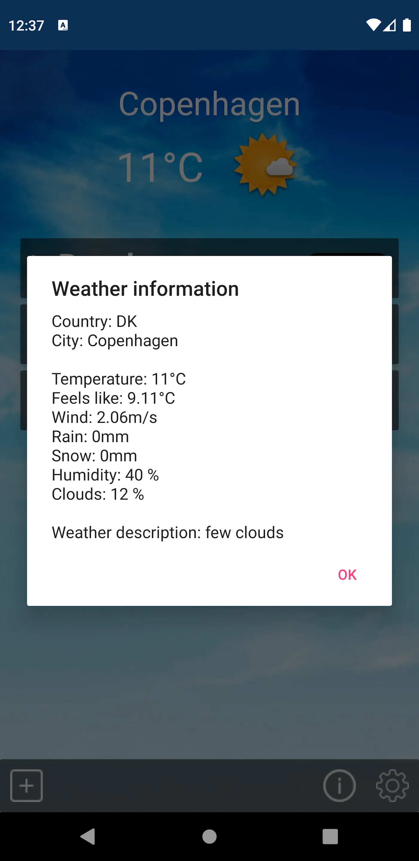 Hobby Weather | Indus Appstore | Screenshot