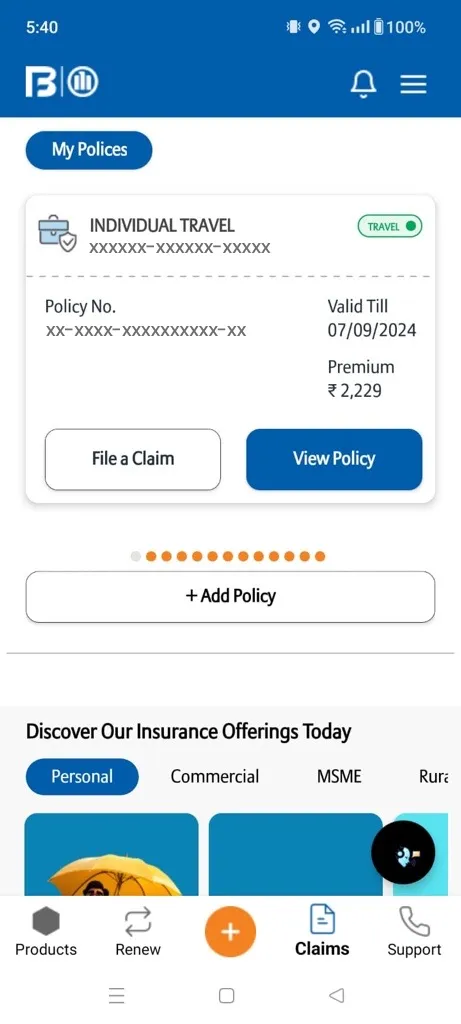 Caringly Yours: Insurance App | Indus Appstore | Screenshot