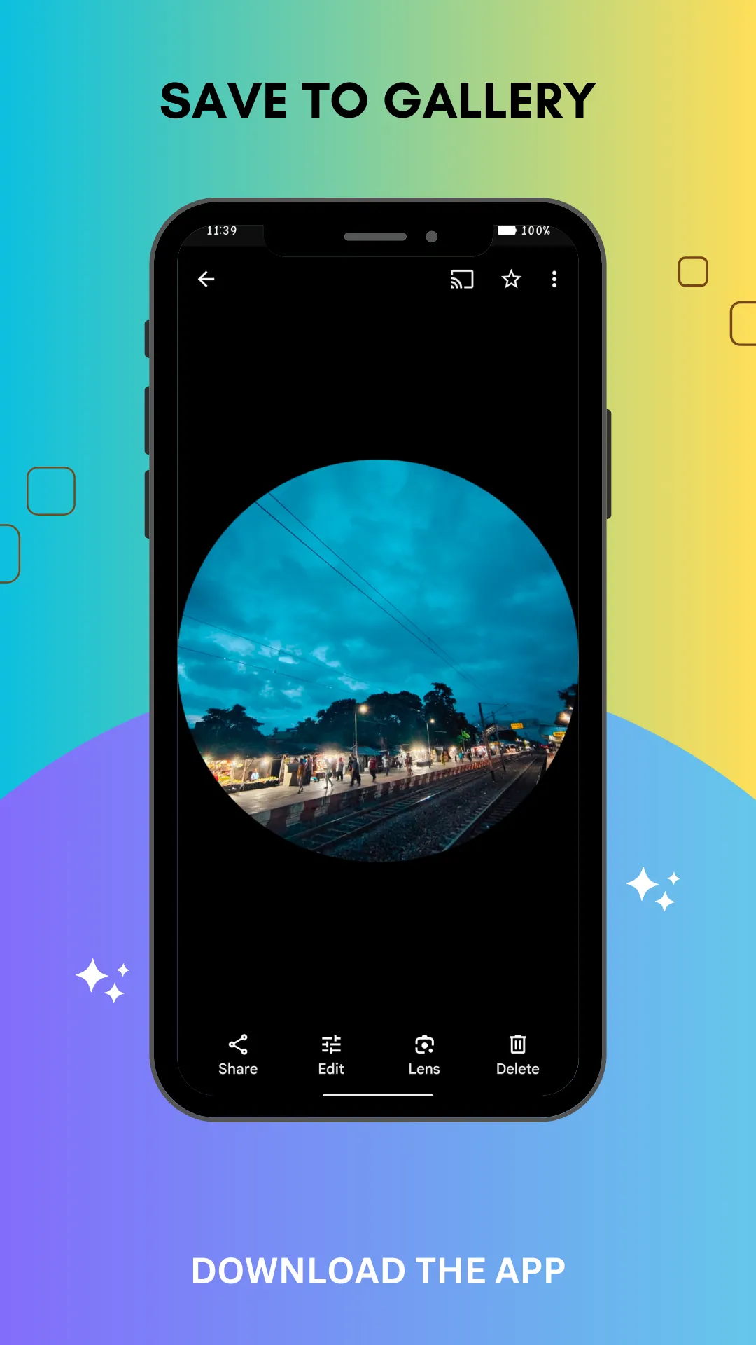 Circle Cutter Round Photo Crop | Indus Appstore | Screenshot
