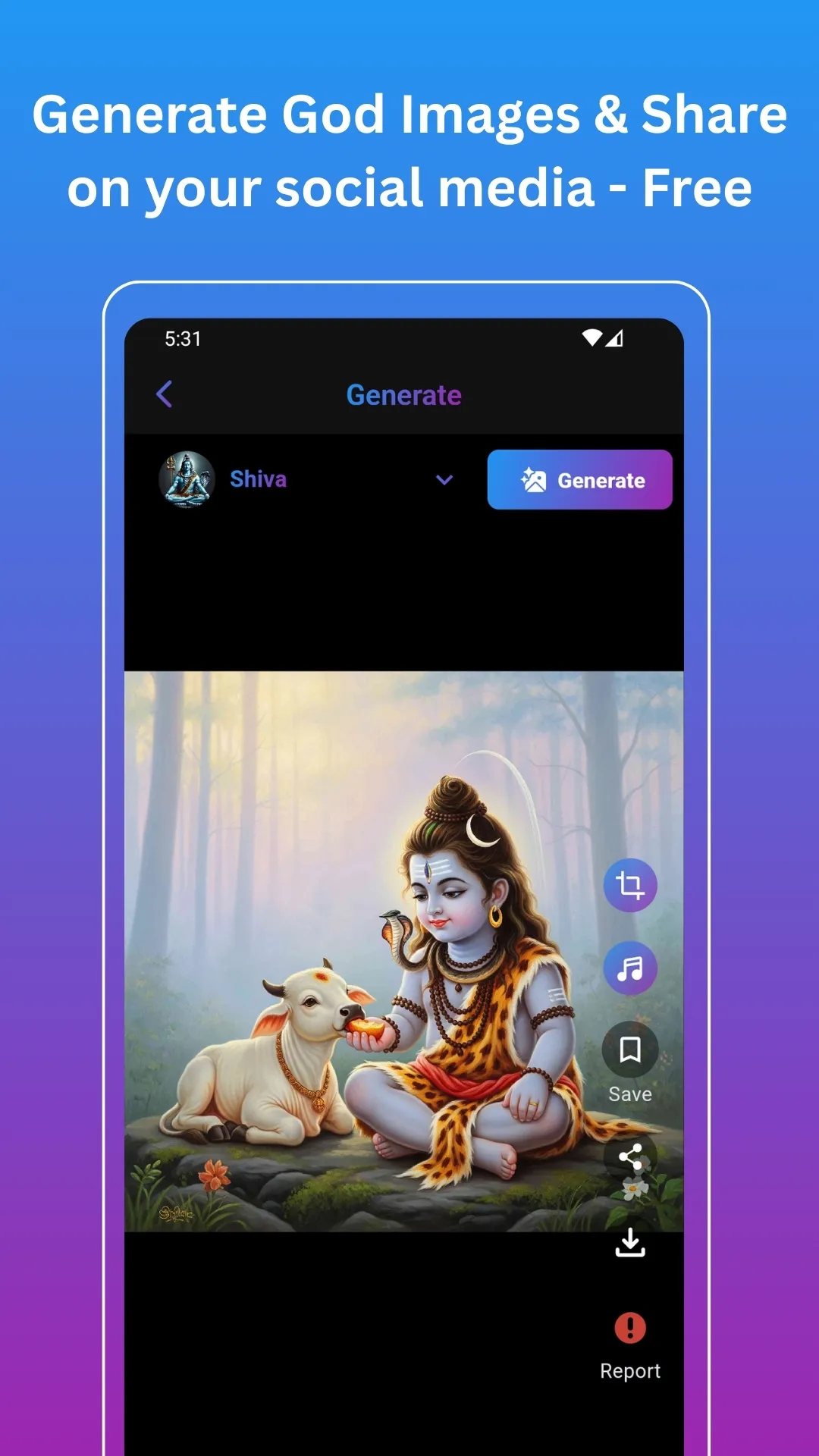 AI God Status | Indus Appstore | Screenshot