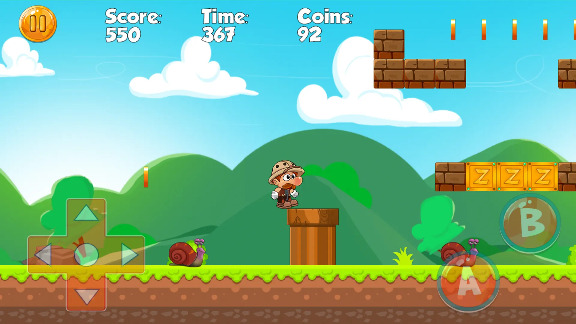 Super Dino Bros - Jungle World | Indus Appstore | Screenshot