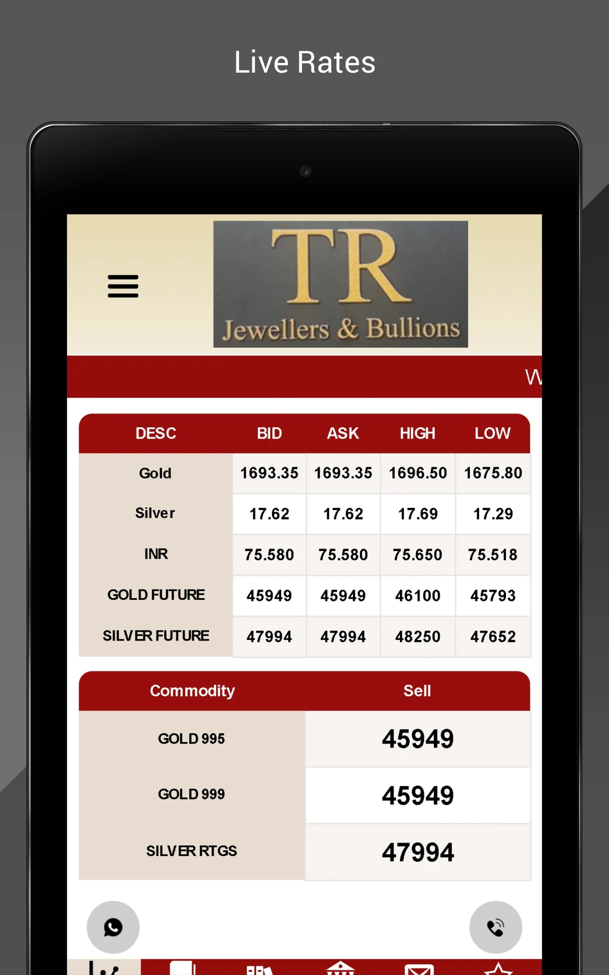 T R S Jewellers And Bullions | Indus Appstore | Screenshot