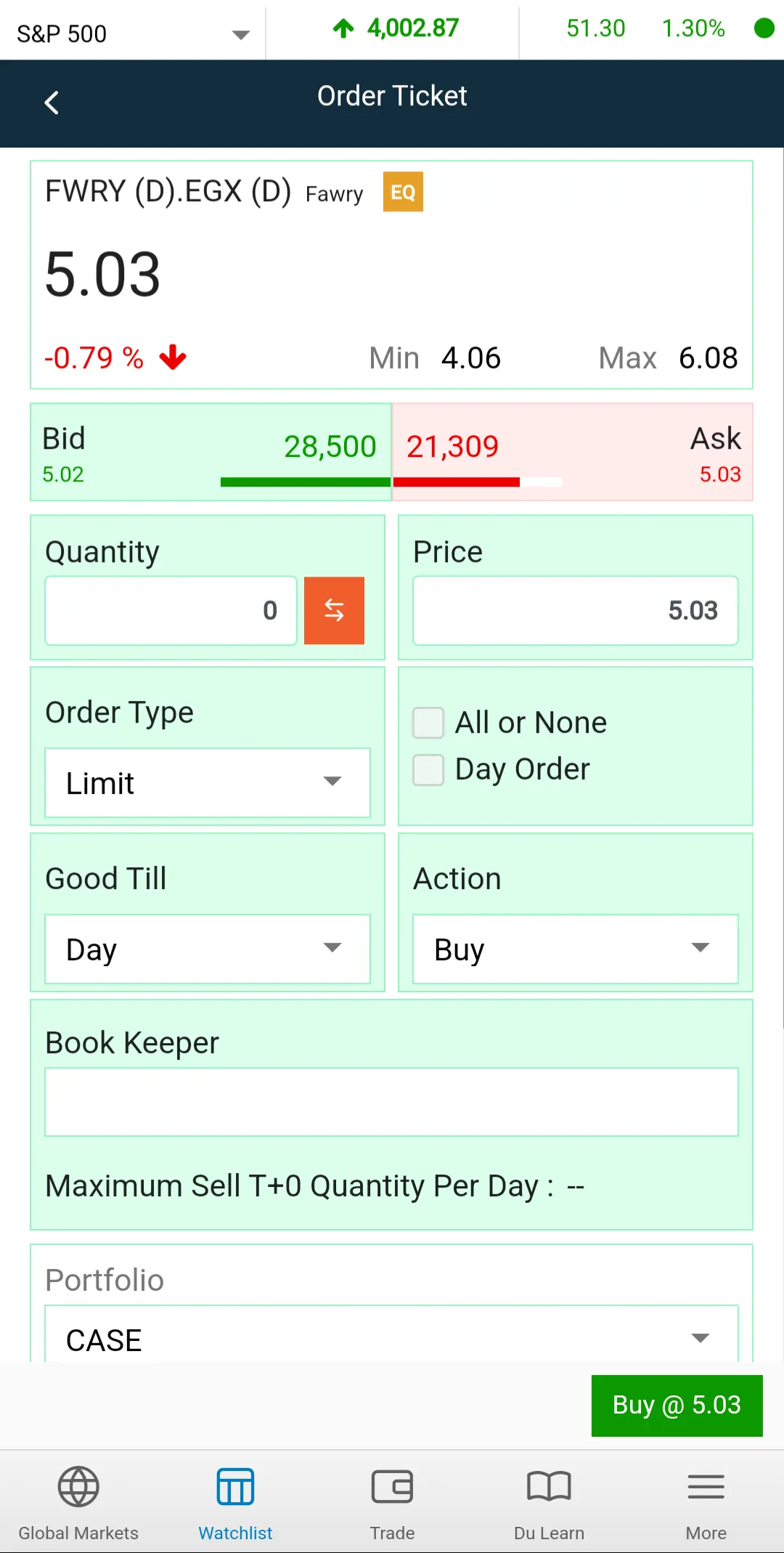 Dutrade | Indus Appstore | Screenshot