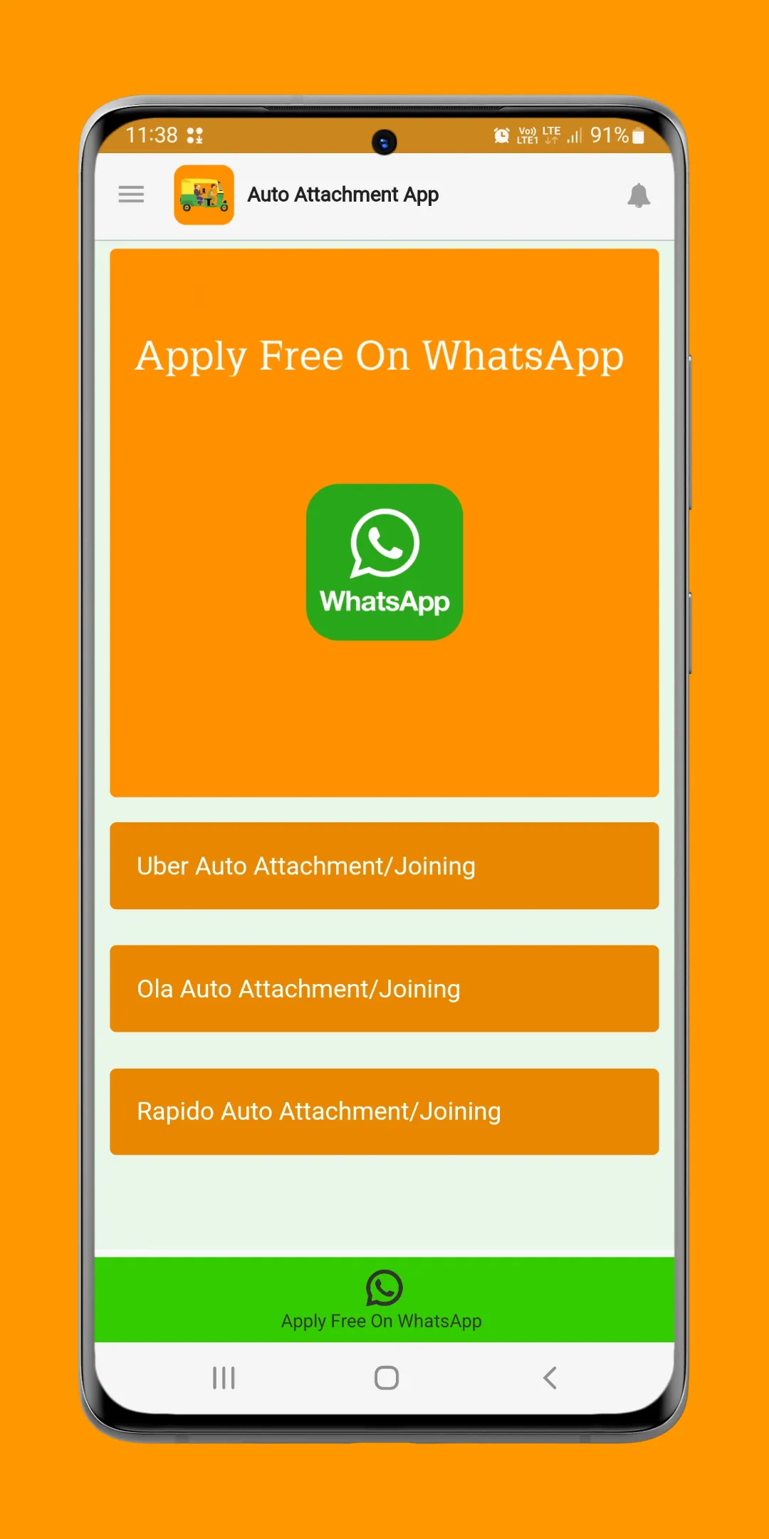 Rapido Ola Uber Attachment | Indus Appstore | Screenshot