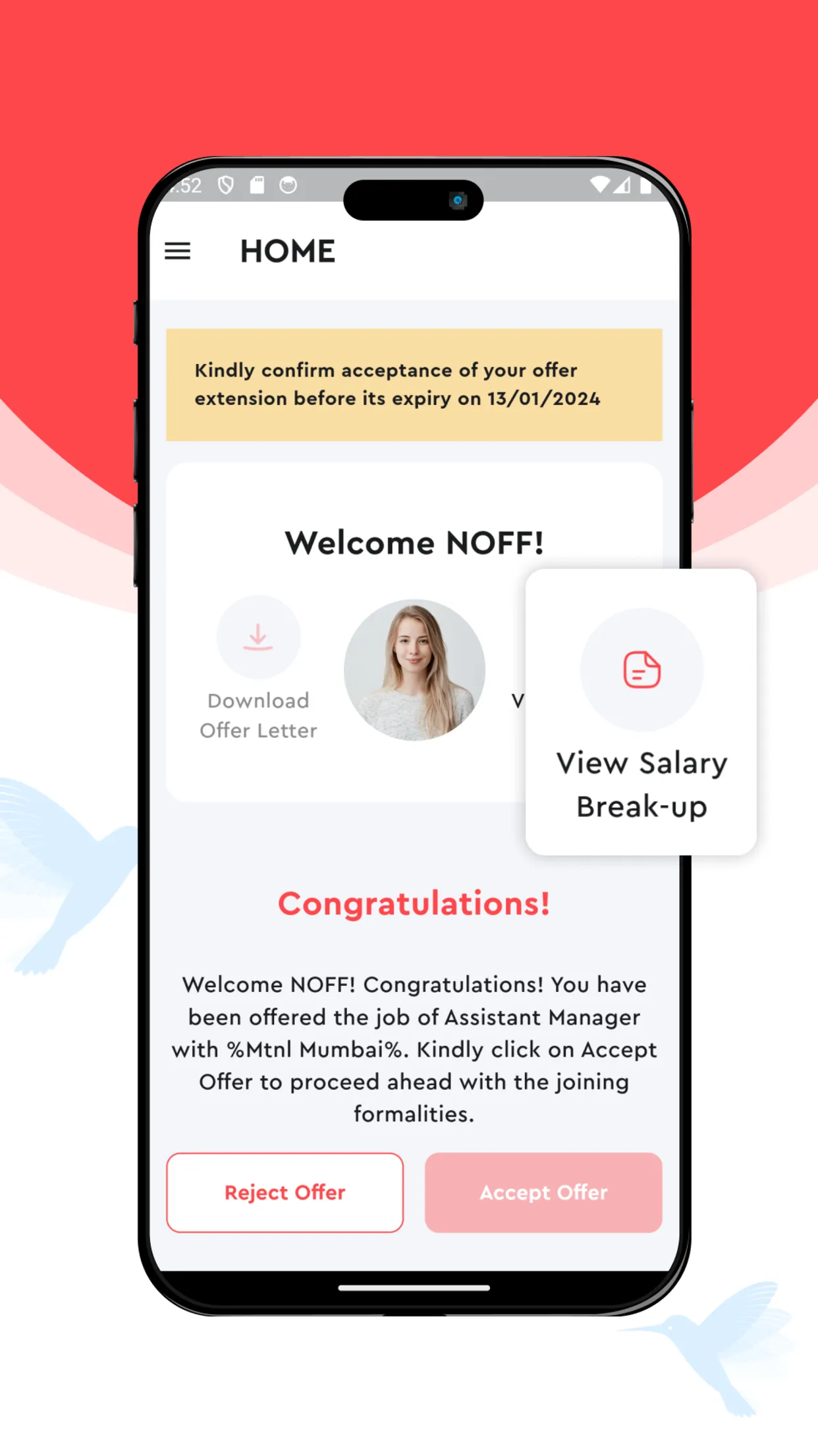 ZingHR Onboarding | Indus Appstore | Screenshot