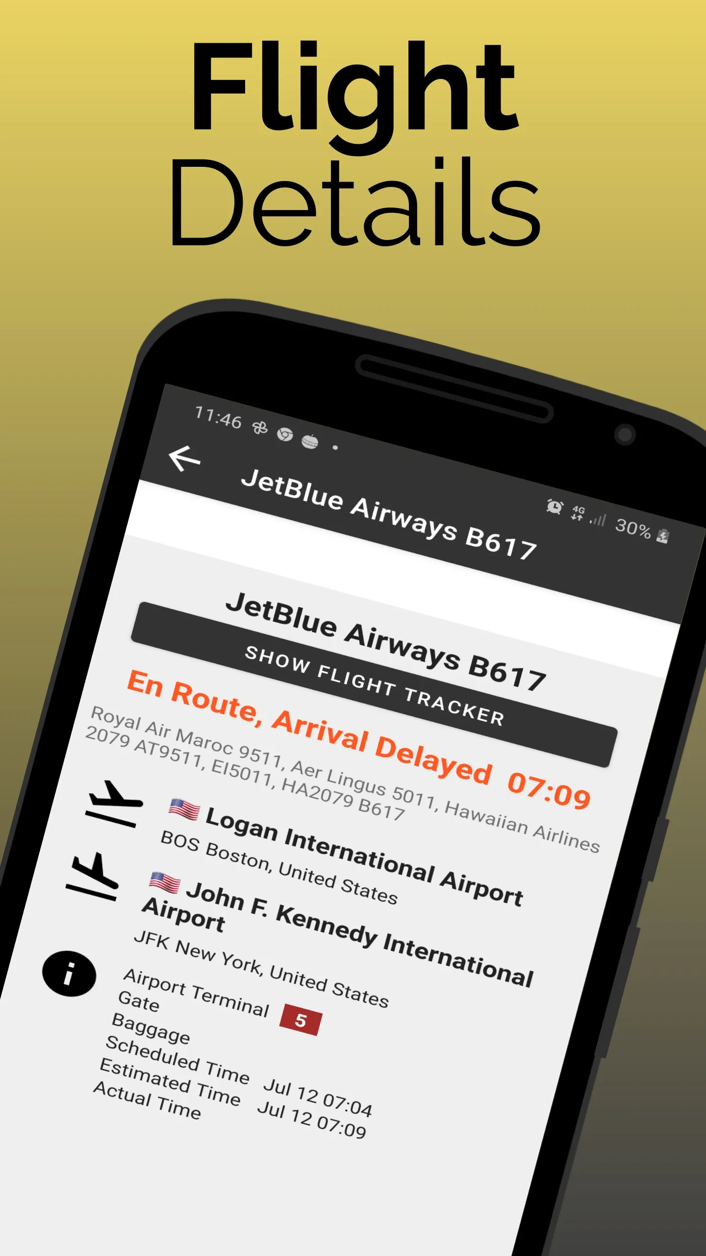 Calgary Airport Flight Info | Indus Appstore | Screenshot