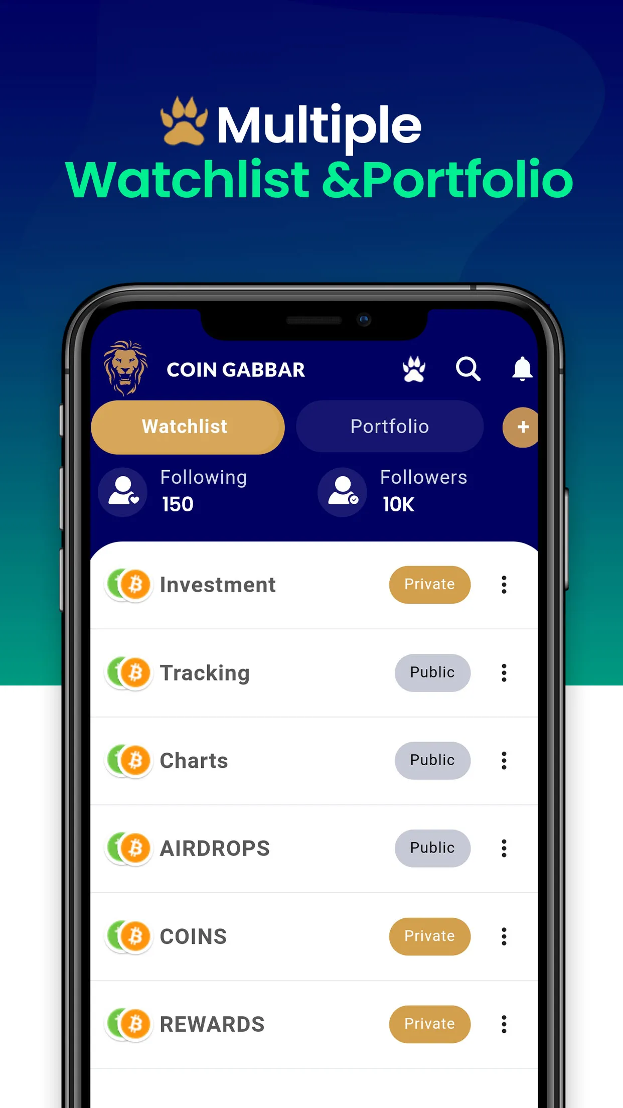 Coingabbar: Live Crypto Prices | Indus Appstore | Screenshot