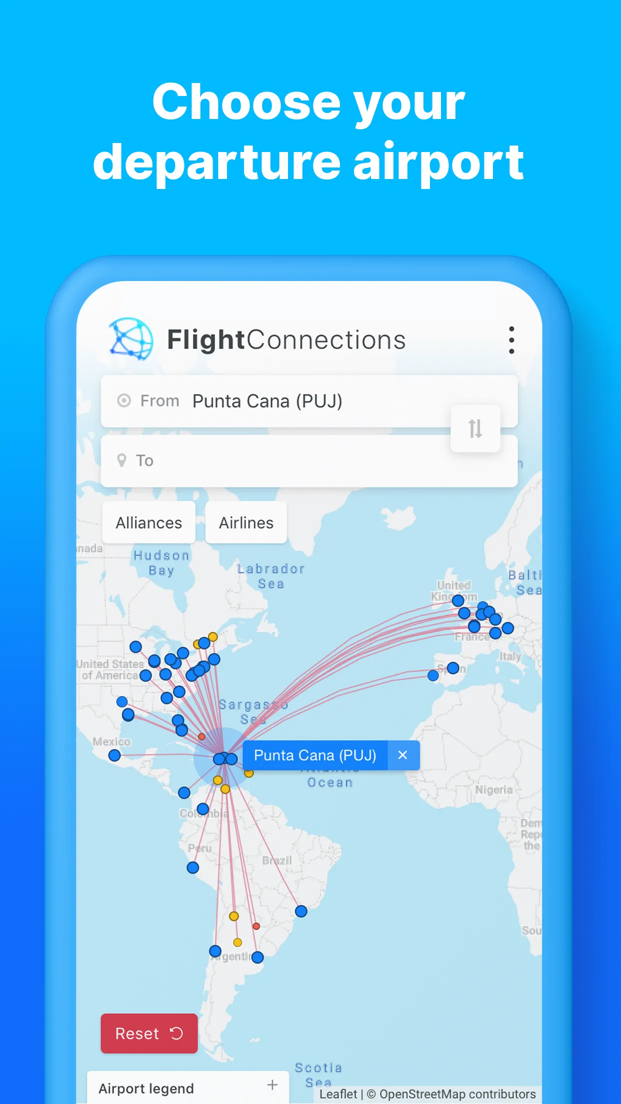 FlightConnections | Indus Appstore | Screenshot