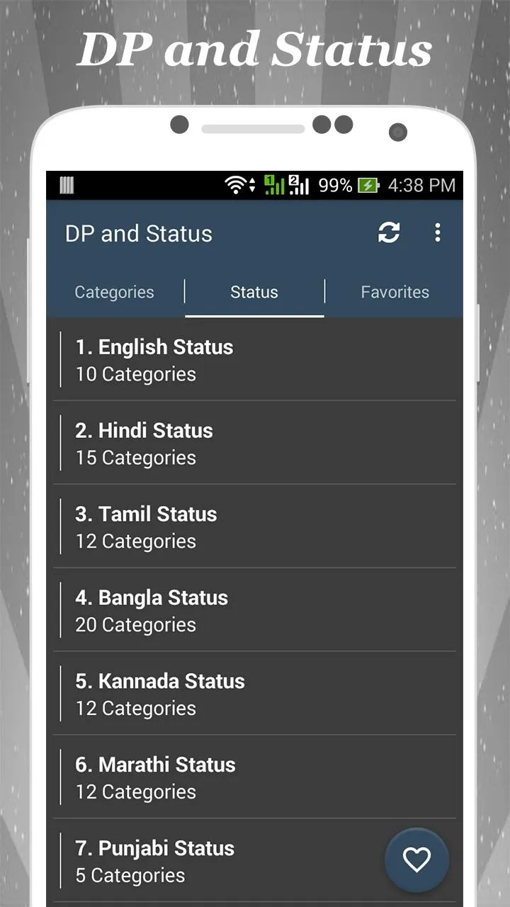 DP and Status | Indus Appstore | Screenshot