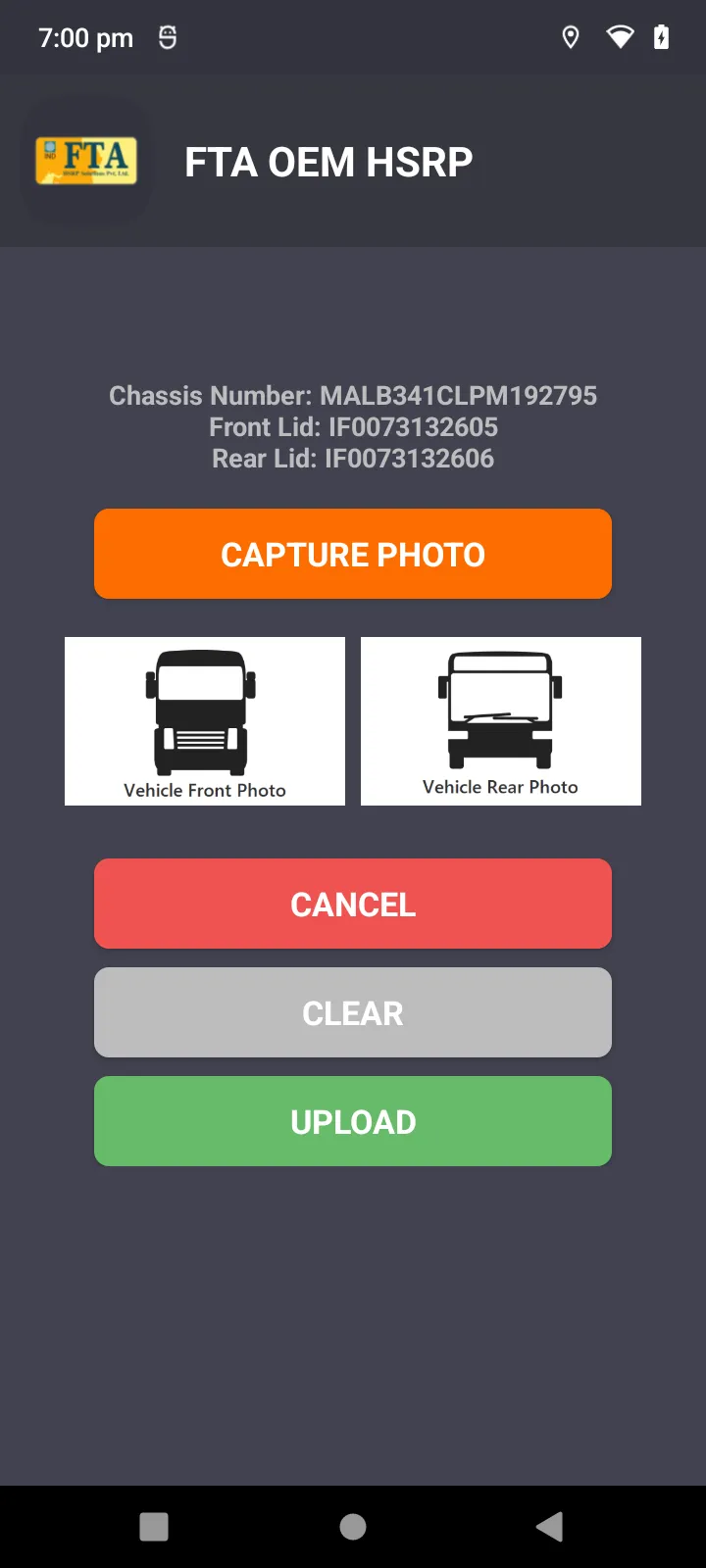 FTA OEM HSRP | Indus Appstore | Screenshot