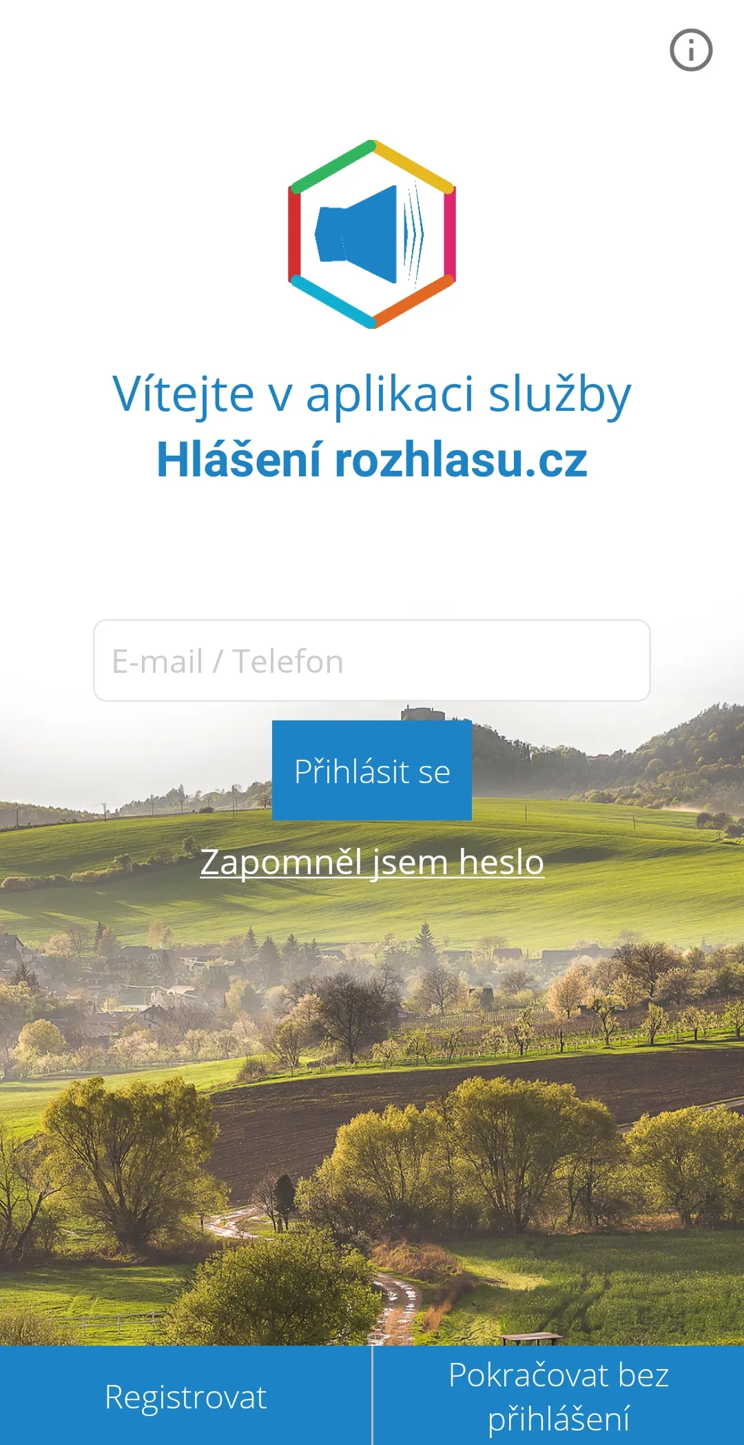 ÚŘADvMOBILU / Hlášenírozhlasu | Indus Appstore | Screenshot