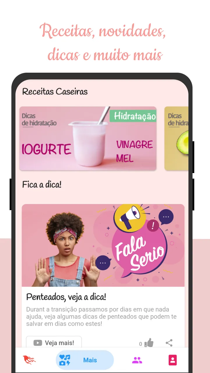 Minha Transição Capilar | Indus Appstore | Screenshot