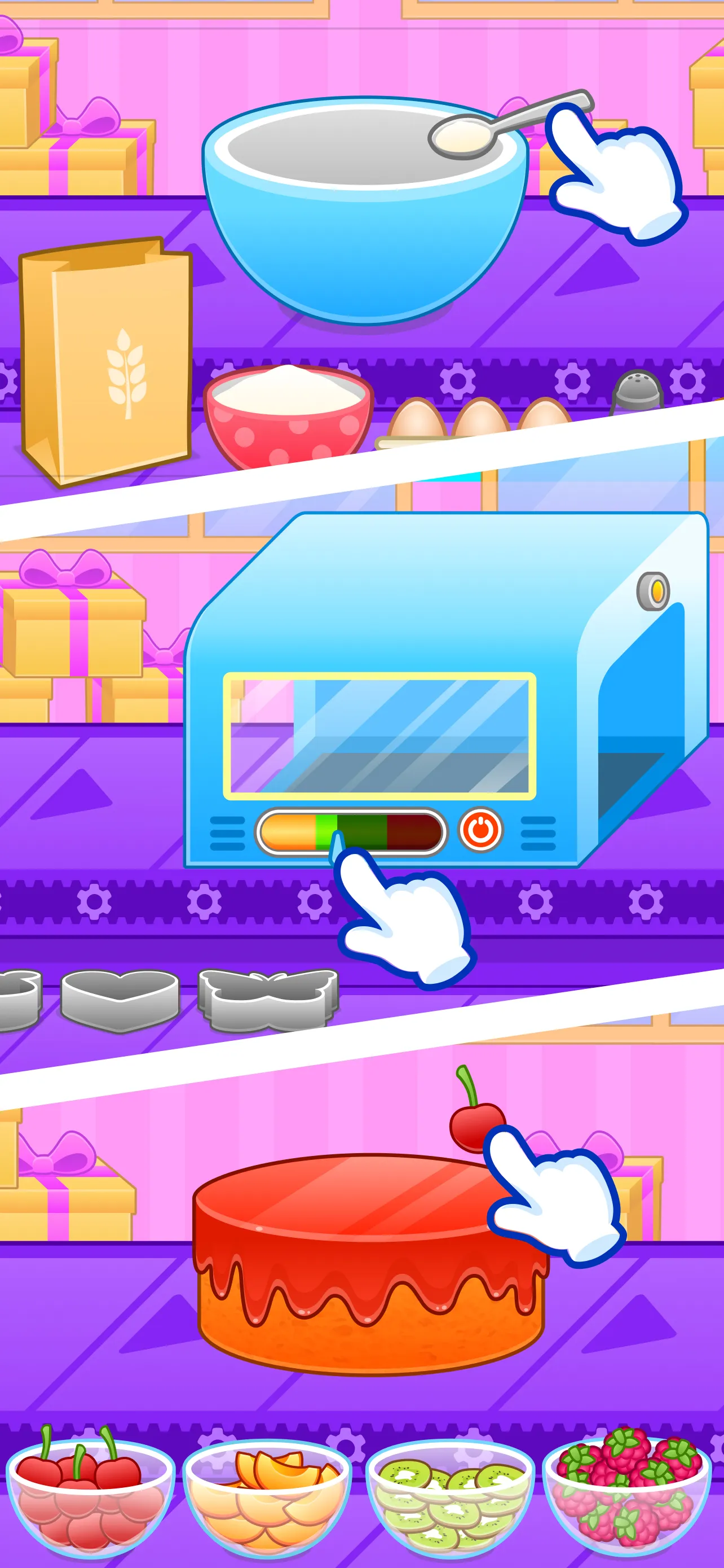 Cake Cooking Games for Kids 2+ | Indus Appstore | Screenshot