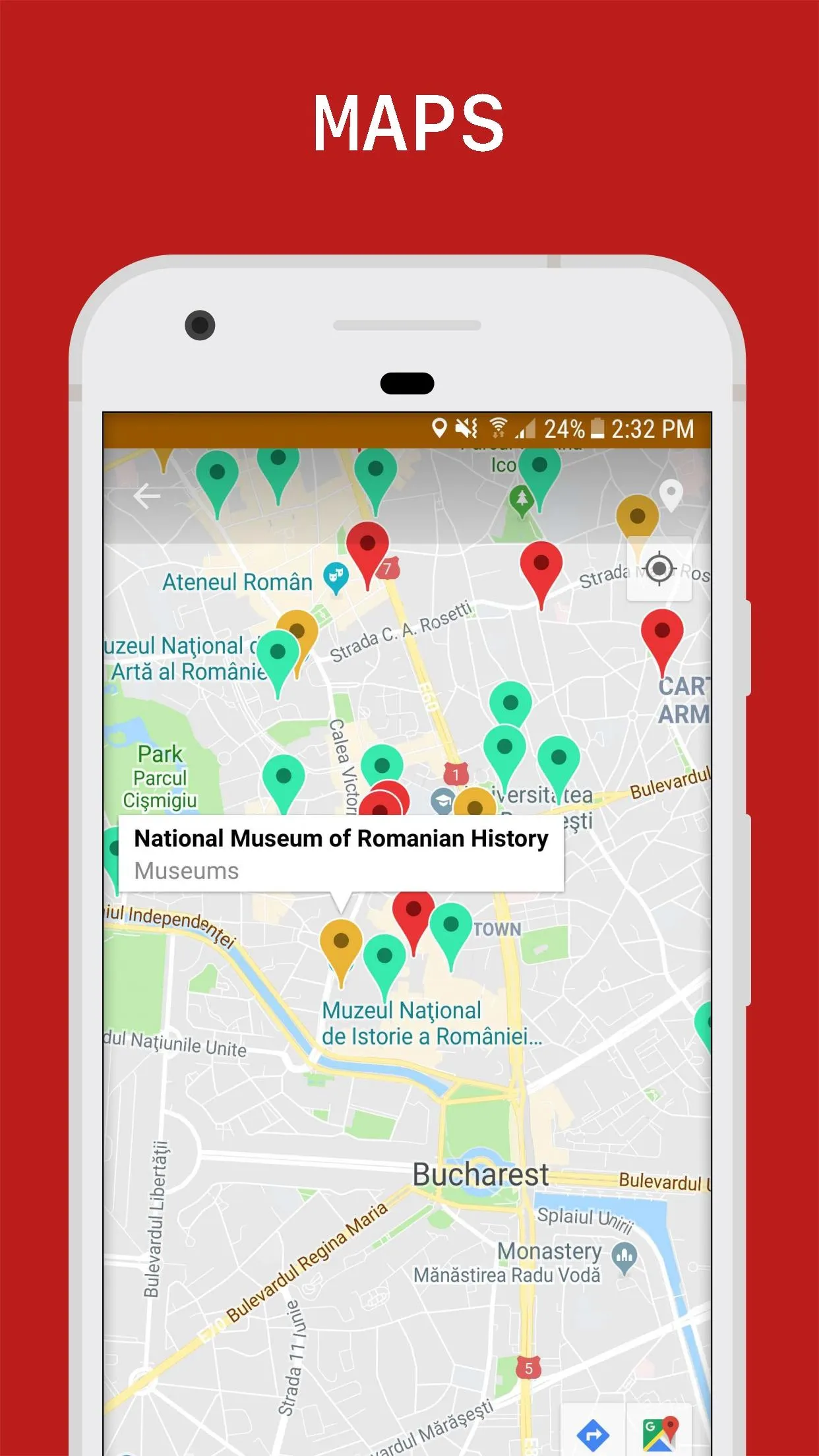 Bucharest Travel Guide | Indus Appstore | Screenshot