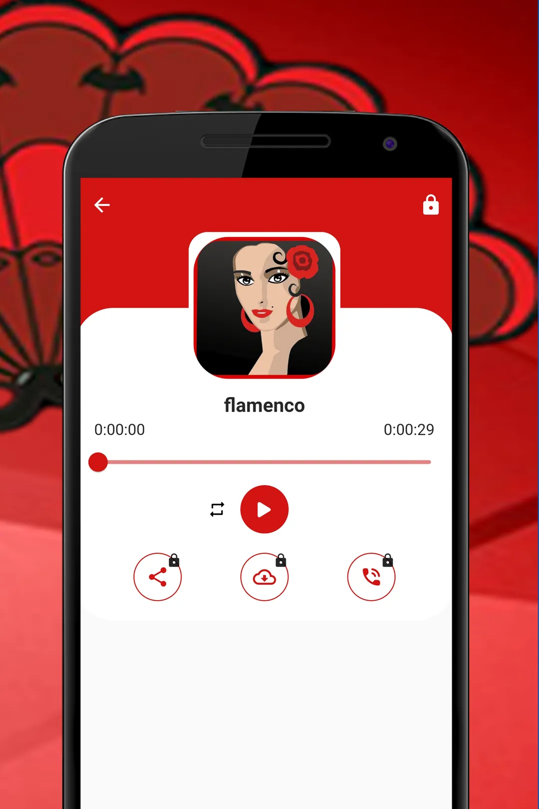 Flamenco Ringtones For Mobile | Indus Appstore | Screenshot