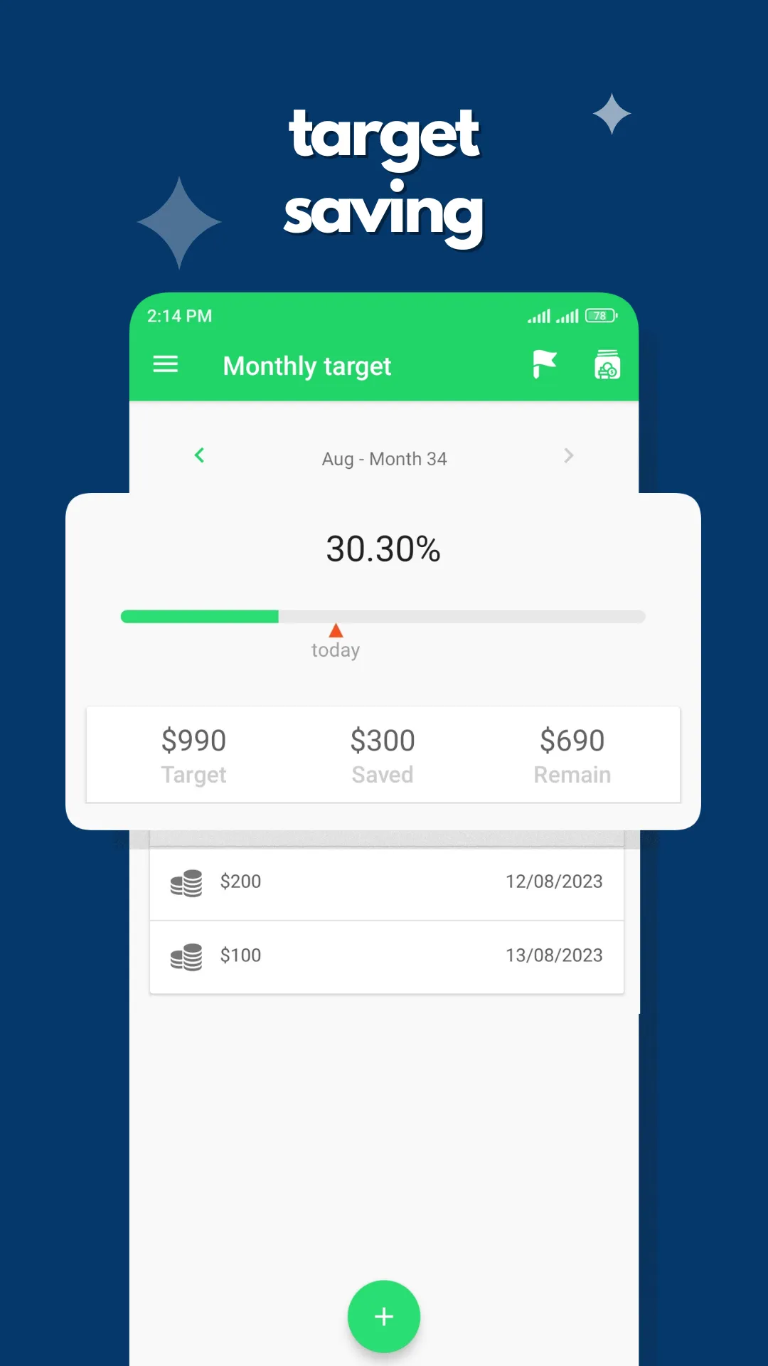 Goal Savings | Indus Appstore | Screenshot