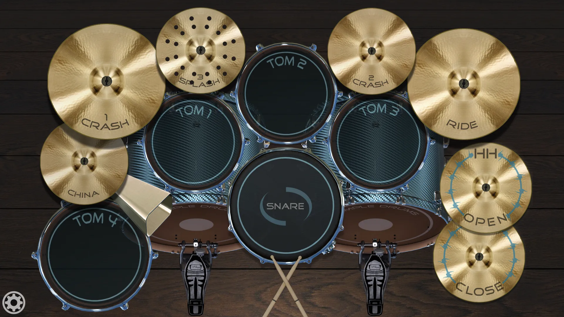 Metal Real Drum Set | Indus Appstore | Screenshot