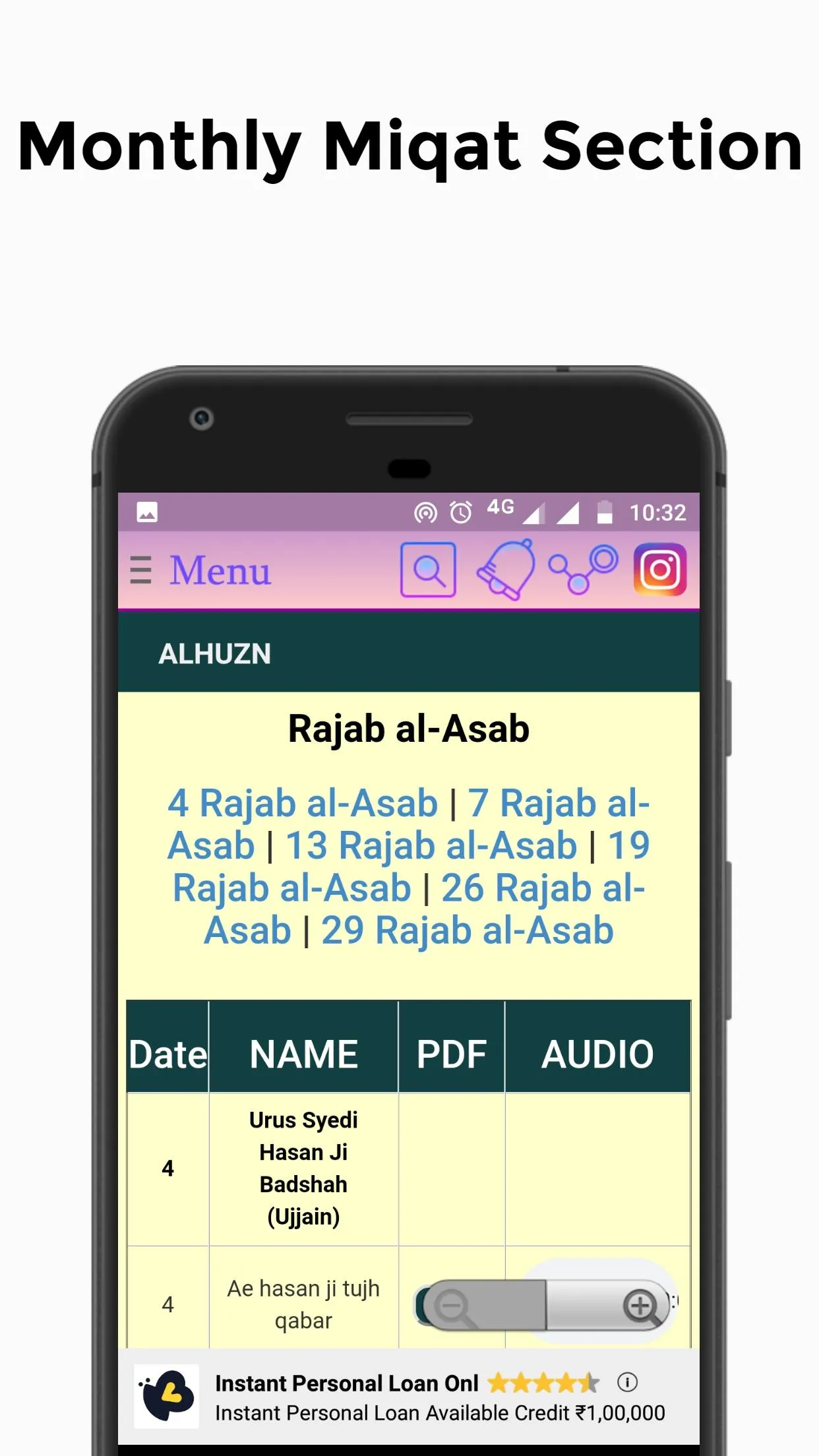 Dawoodi Bohra Marasiya- AlHuzn | Indus Appstore | Screenshot