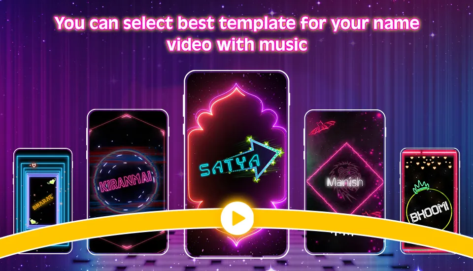 Name Art Video Maker | Indus Appstore | Screenshot