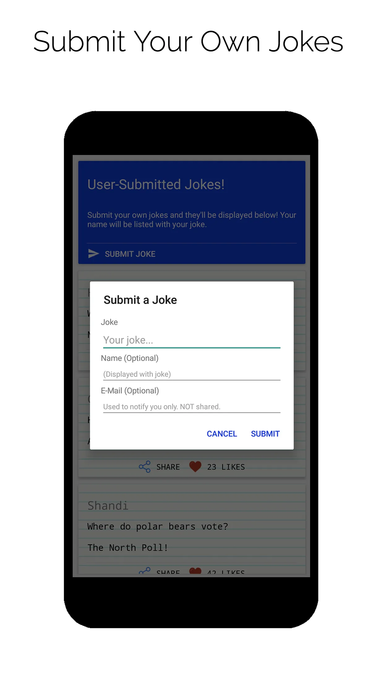 Puns, Jokes,  Punny Jokes | Indus Appstore | Screenshot