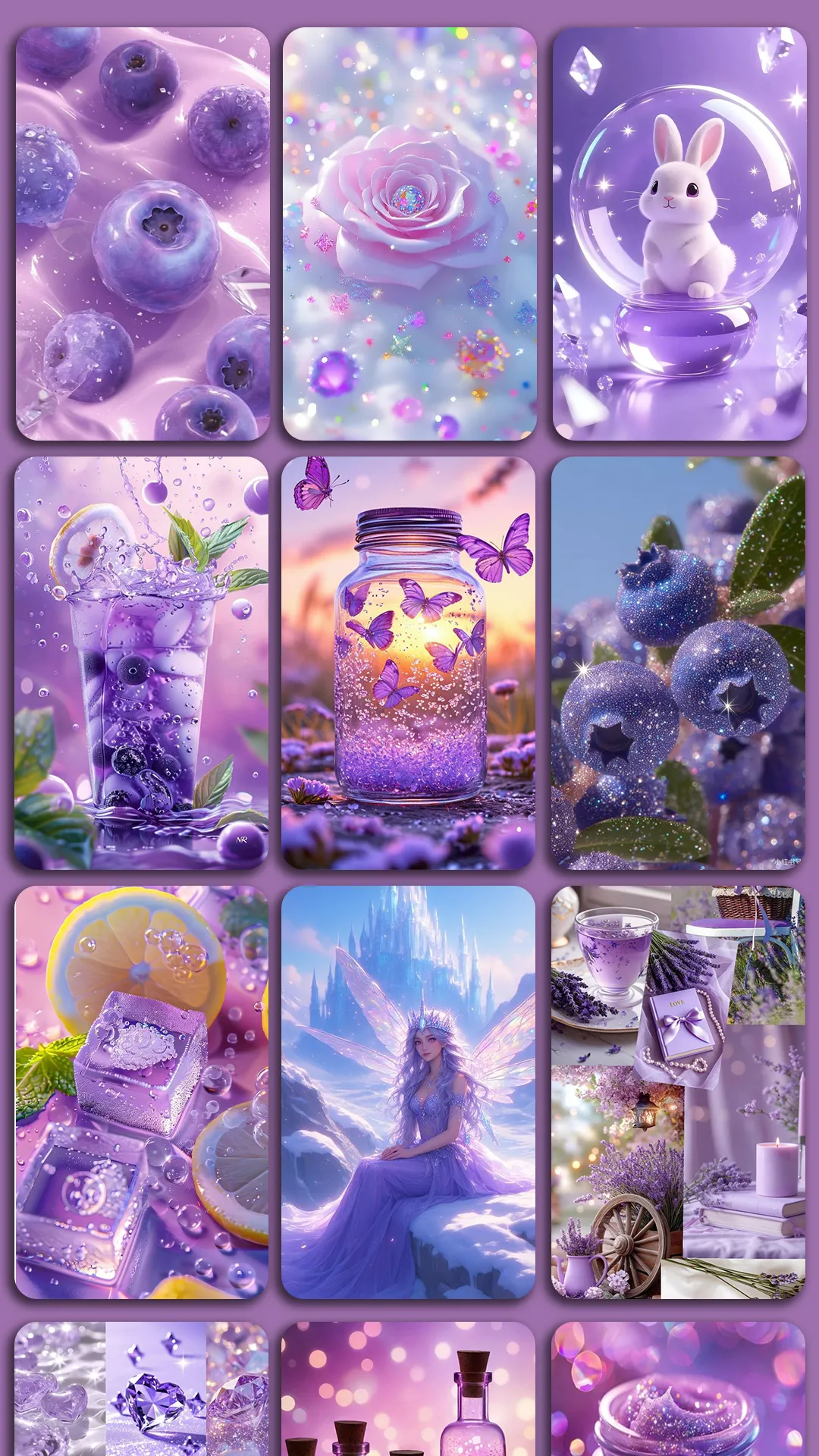 Purple aesthic wallpaper | Indus Appstore | Screenshot