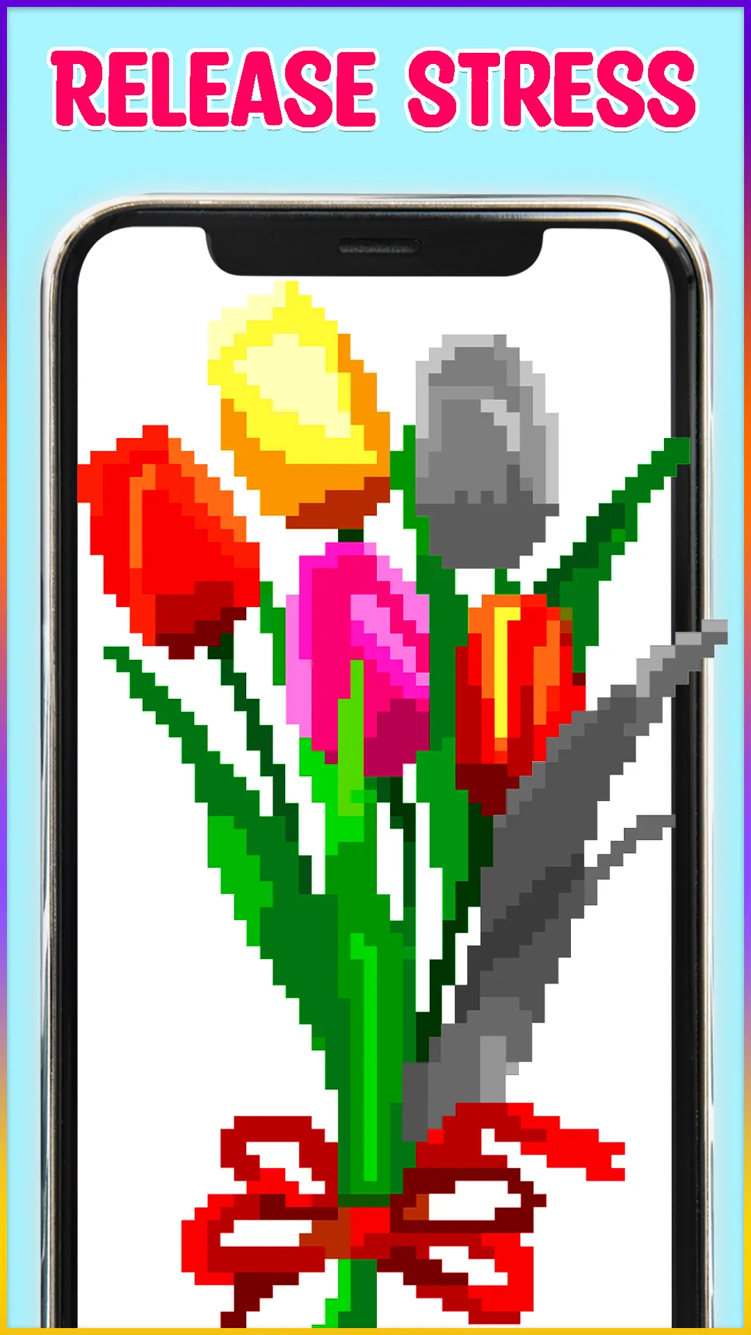 Flowers Pixel Art Coloring | Indus Appstore | Screenshot