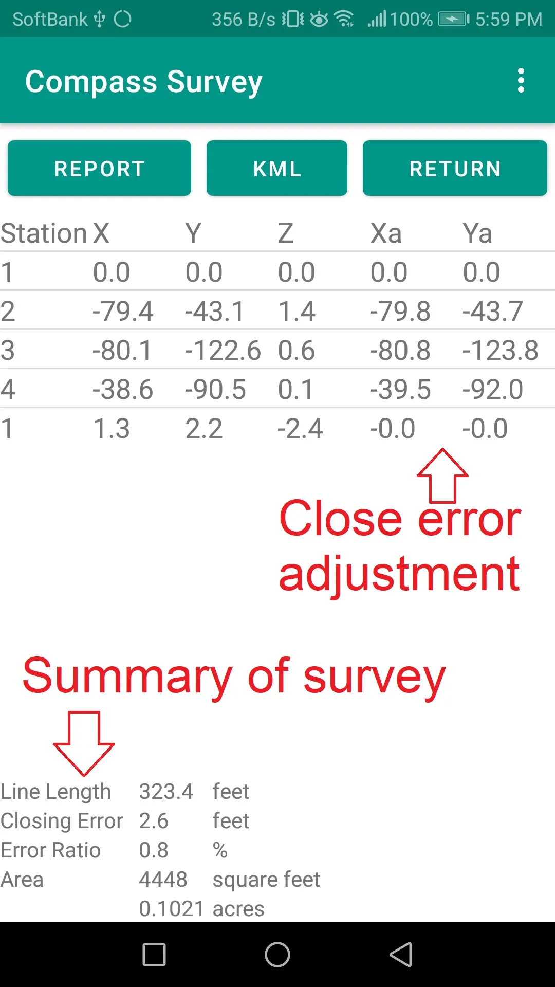 Compass Survey | Indus Appstore | Screenshot