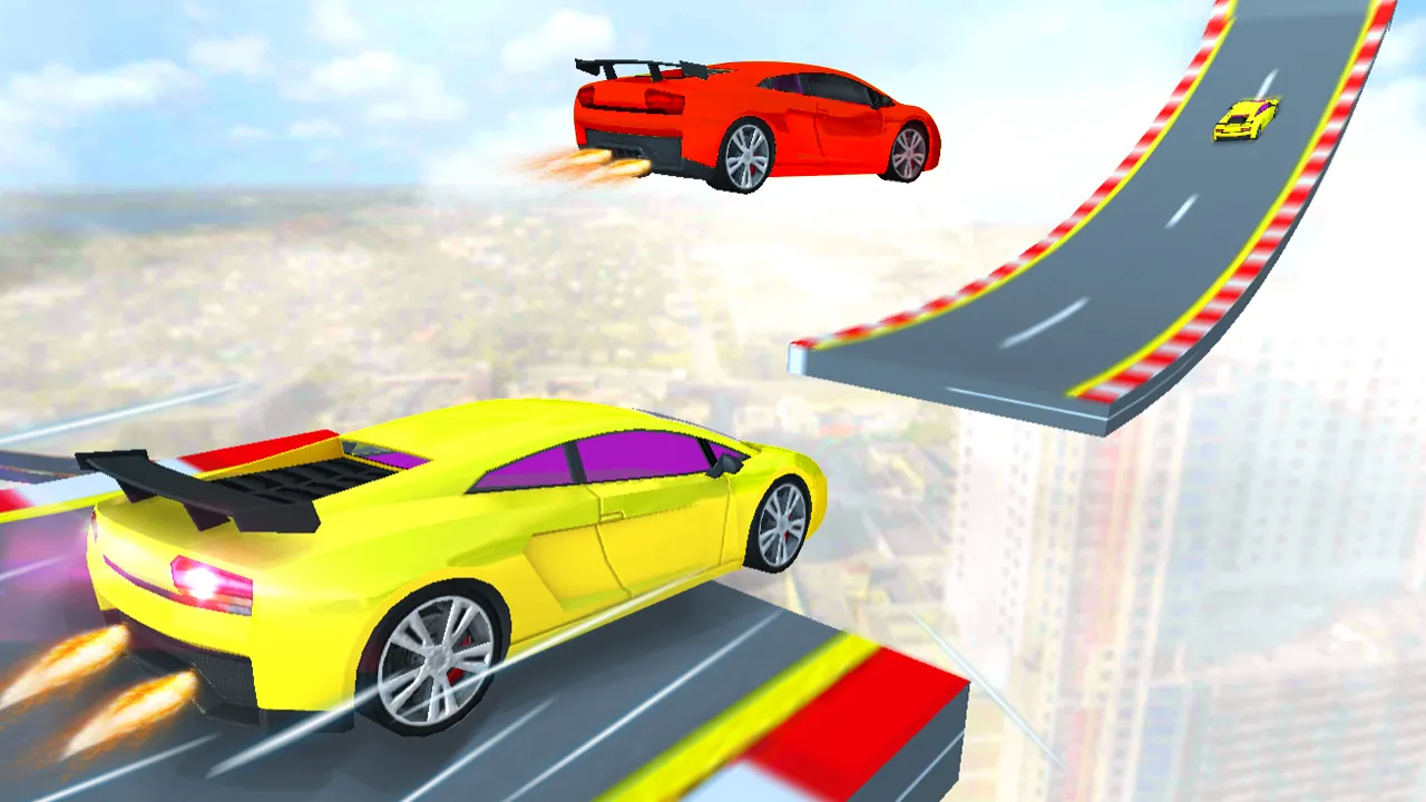 Car Stunts -  Impossible Track | Indus Appstore | Screenshot