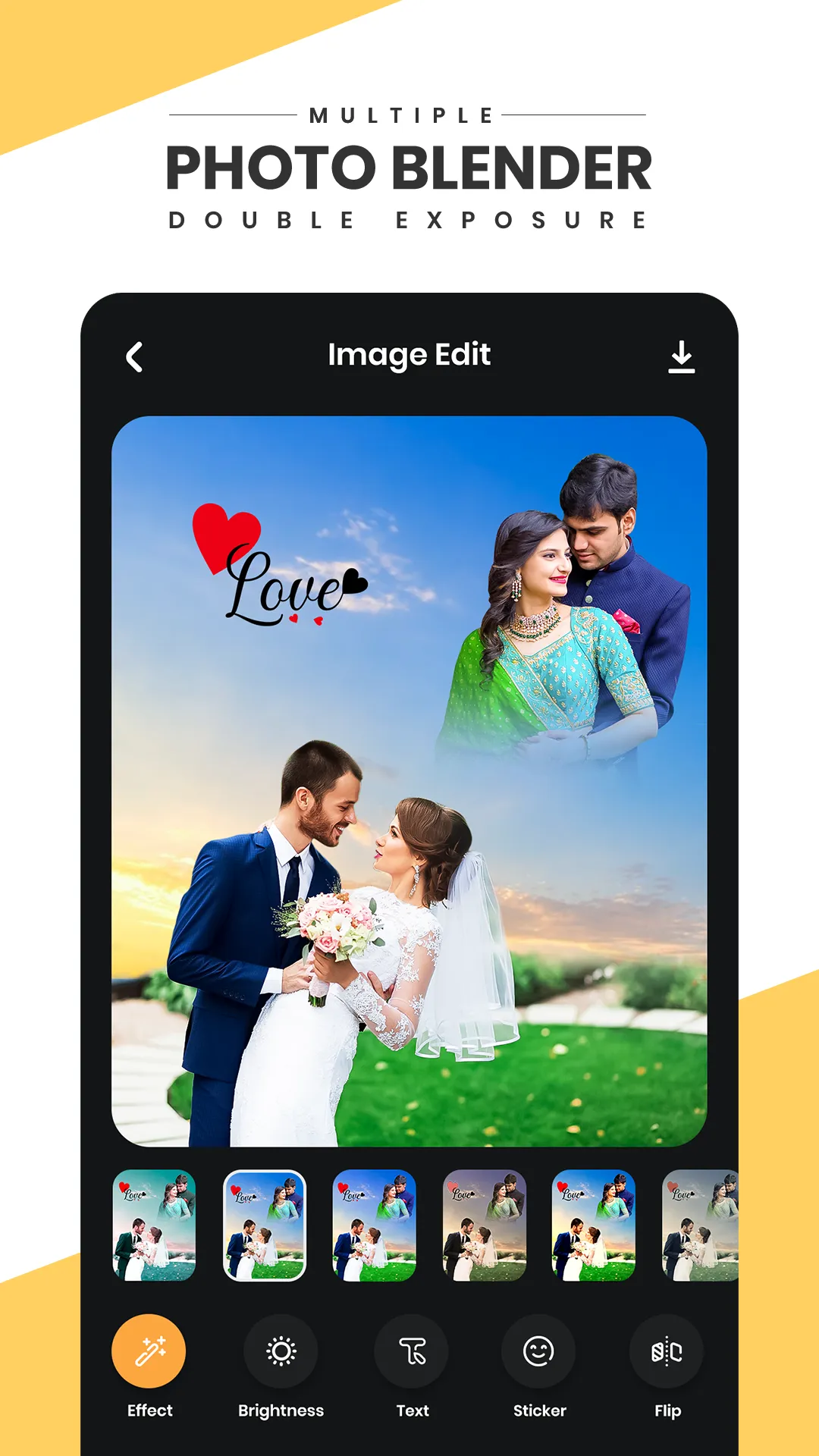 Multiple Photo Blender Double  | Indus Appstore | Screenshot