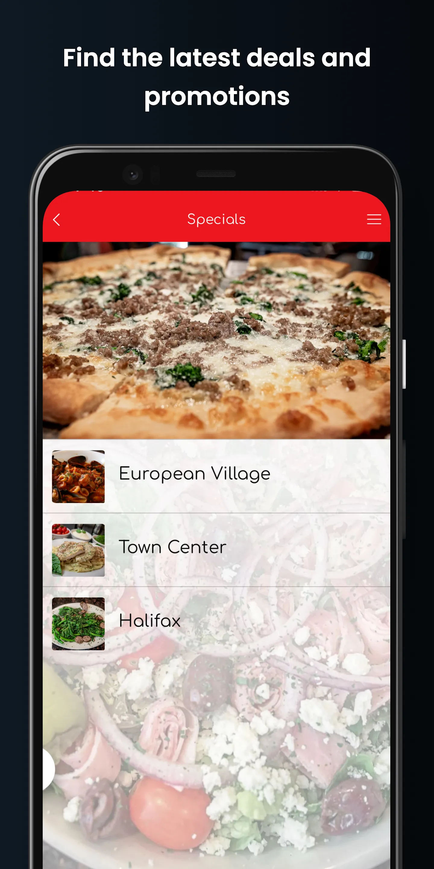 Mezzaluna Pizzeria | Indus Appstore | Screenshot