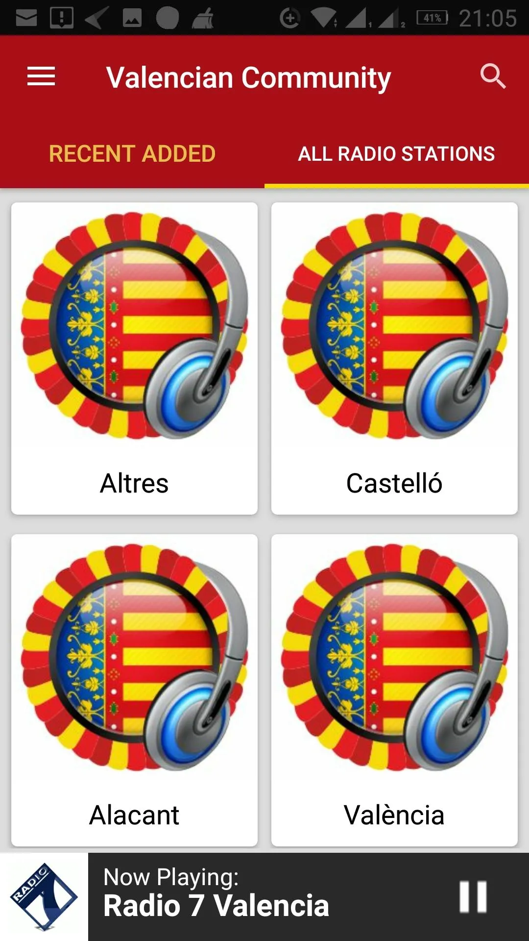 Valencian Community Radios | Indus Appstore | Screenshot