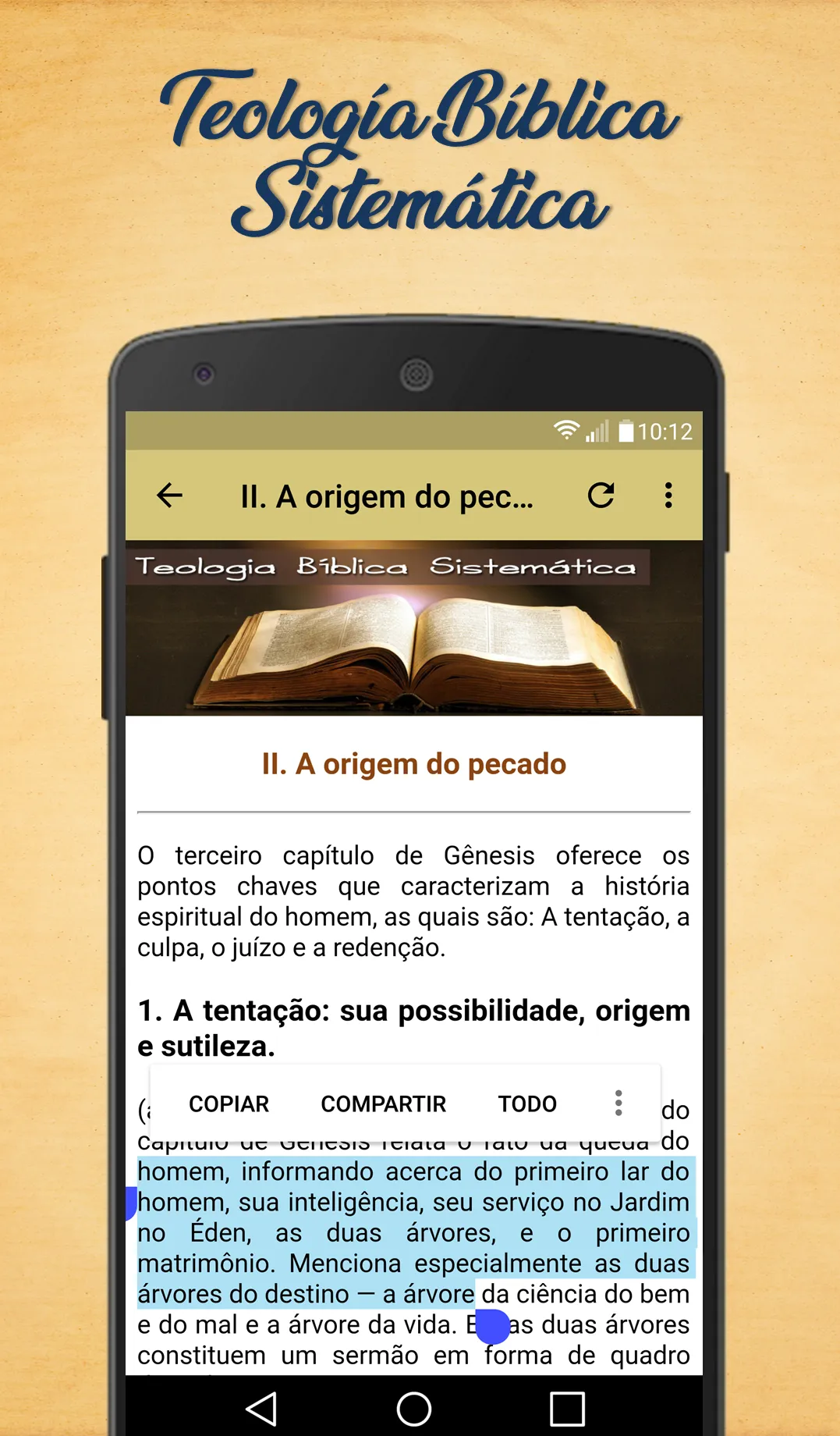 Teologia Bíblica Sistemática | Indus Appstore | Screenshot