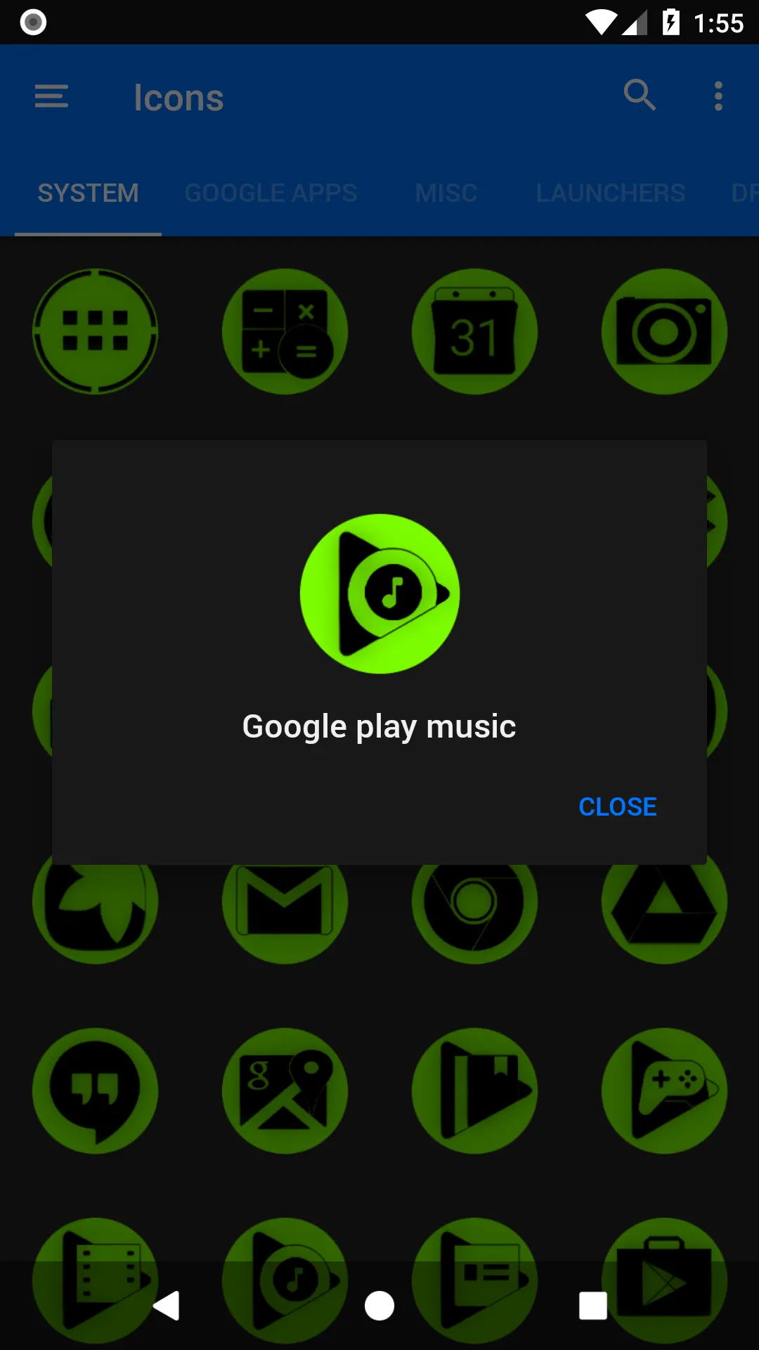 Oreo Neon Icon Pack P2 | Indus Appstore | Screenshot