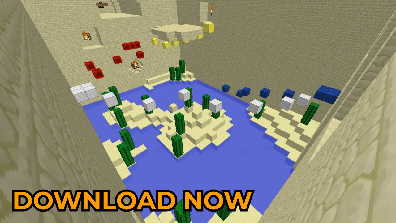 Parkour for MCPE - lava map | Indus Appstore | Screenshot